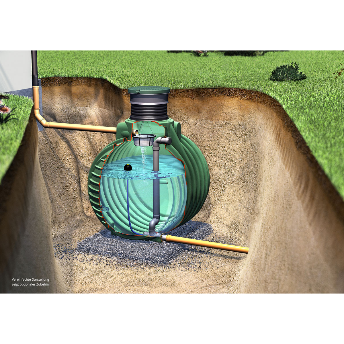 Garantia Retentionszisterne Columbus 4500 L