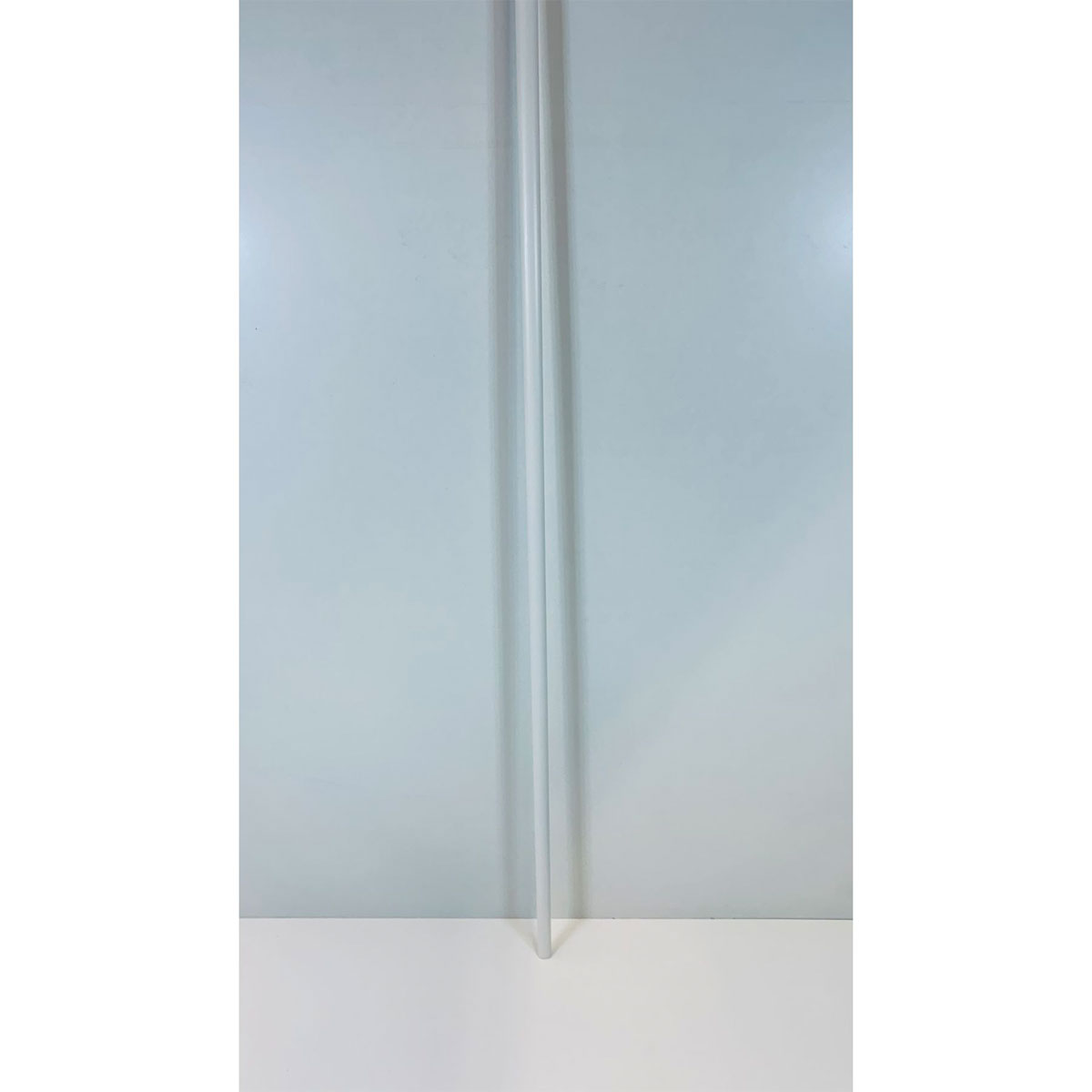 Viertelstab weiß-lackiert 240x Durchmesser 1,8 cm Kiefer Bild 1