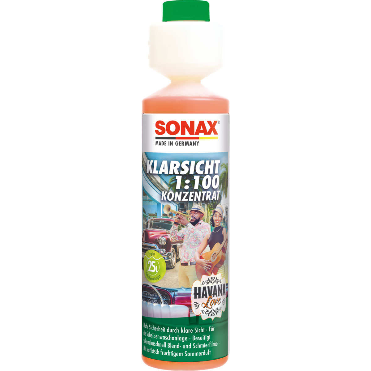 Sonax  Scheibenreiniger Klarsicht Konzentrat 1:100 Havana 250 ml