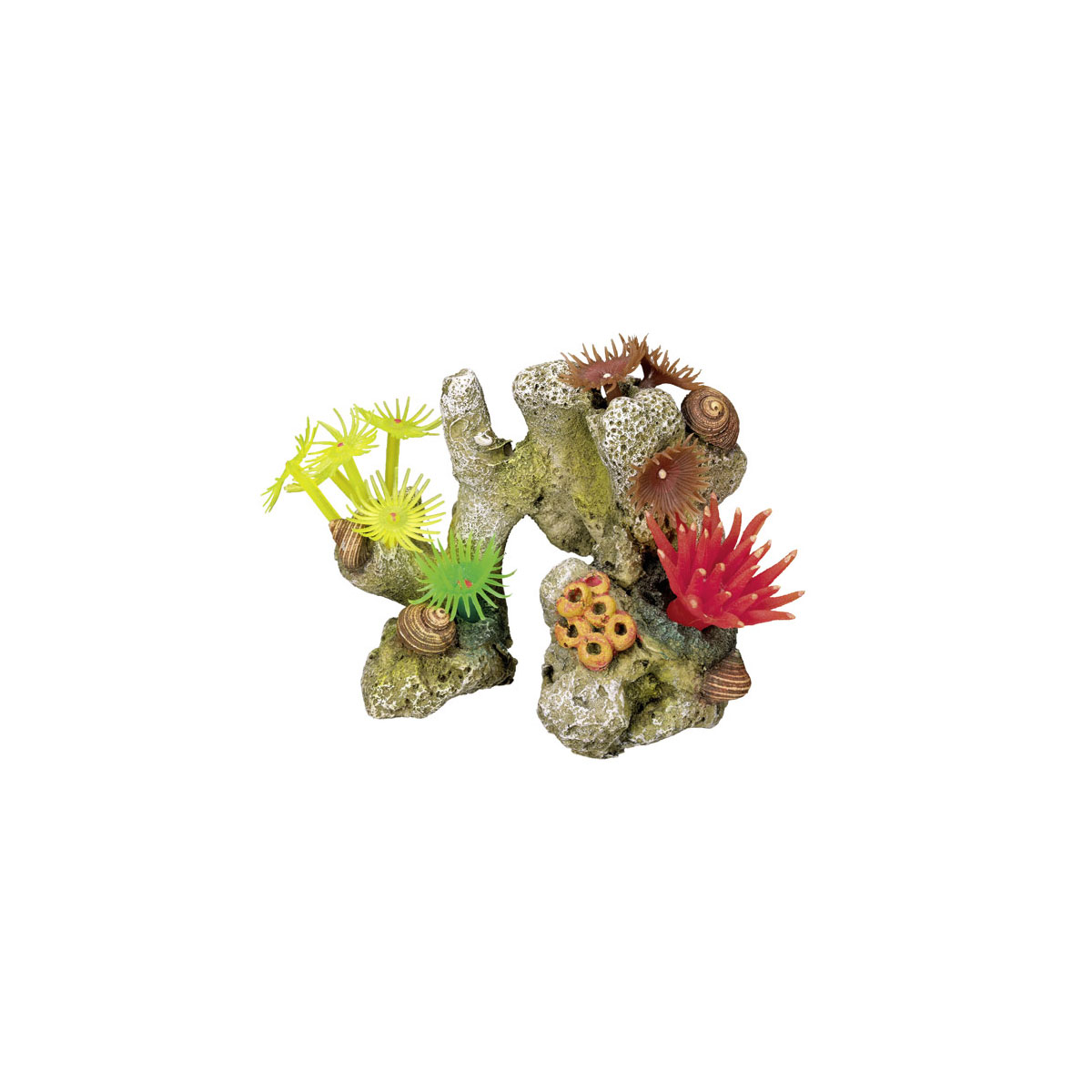 Aqua Ornaments Koralle m. Pflanzen11x7x8,5cm