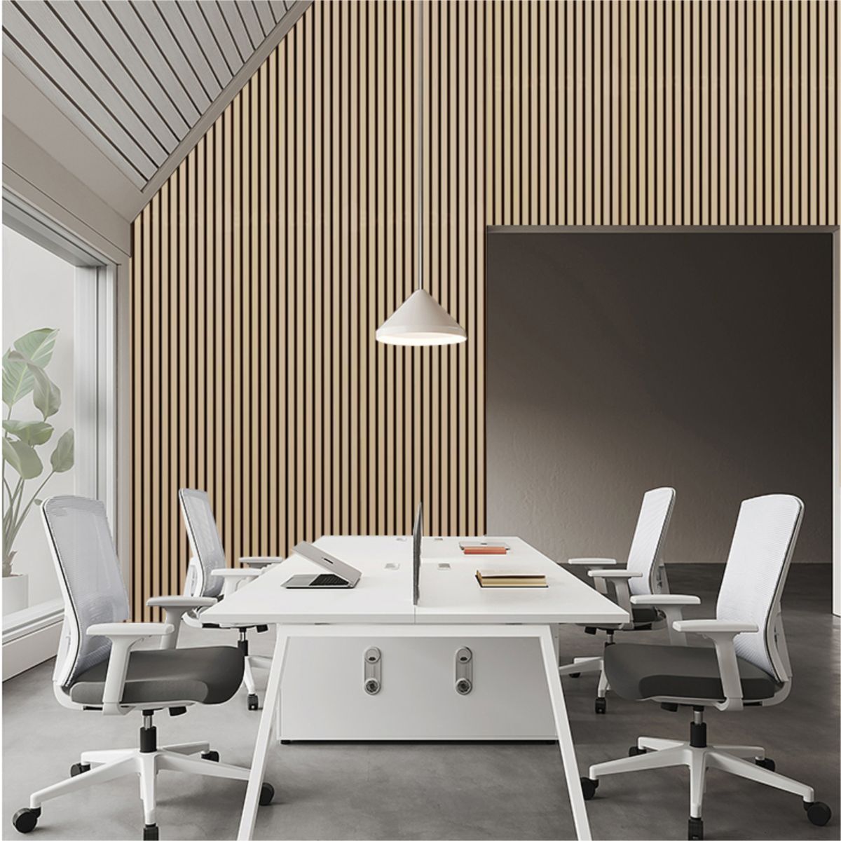 Premium Akustikpaneele New Light oak 120x56x1,8 cm