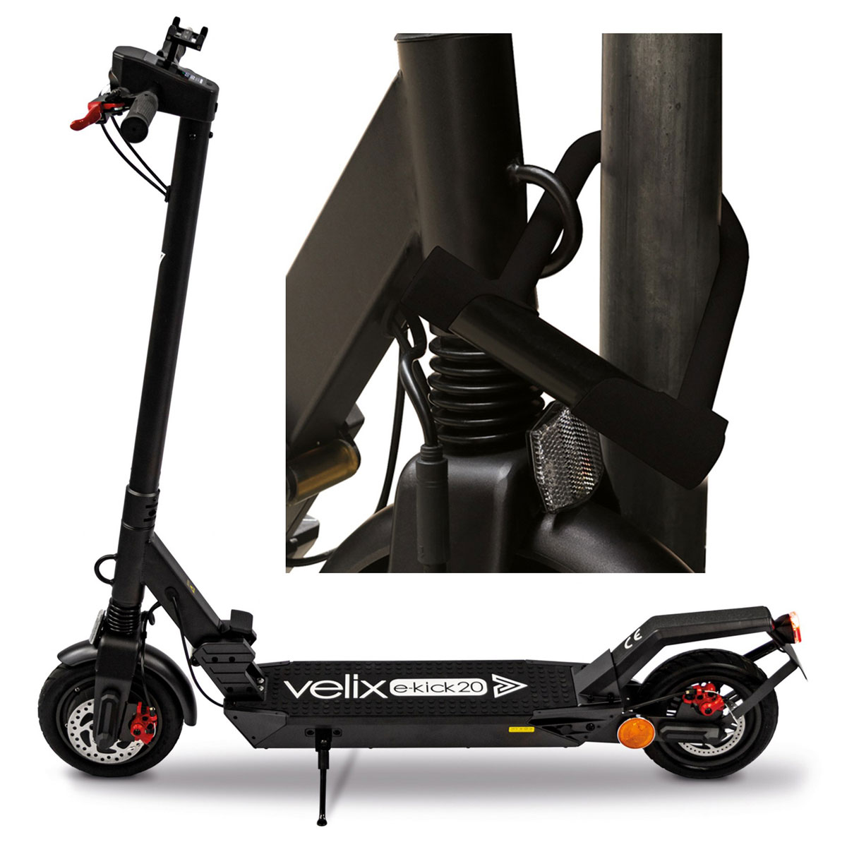 Velix E-Kick-Roller „2021“, 20 V Bild 7