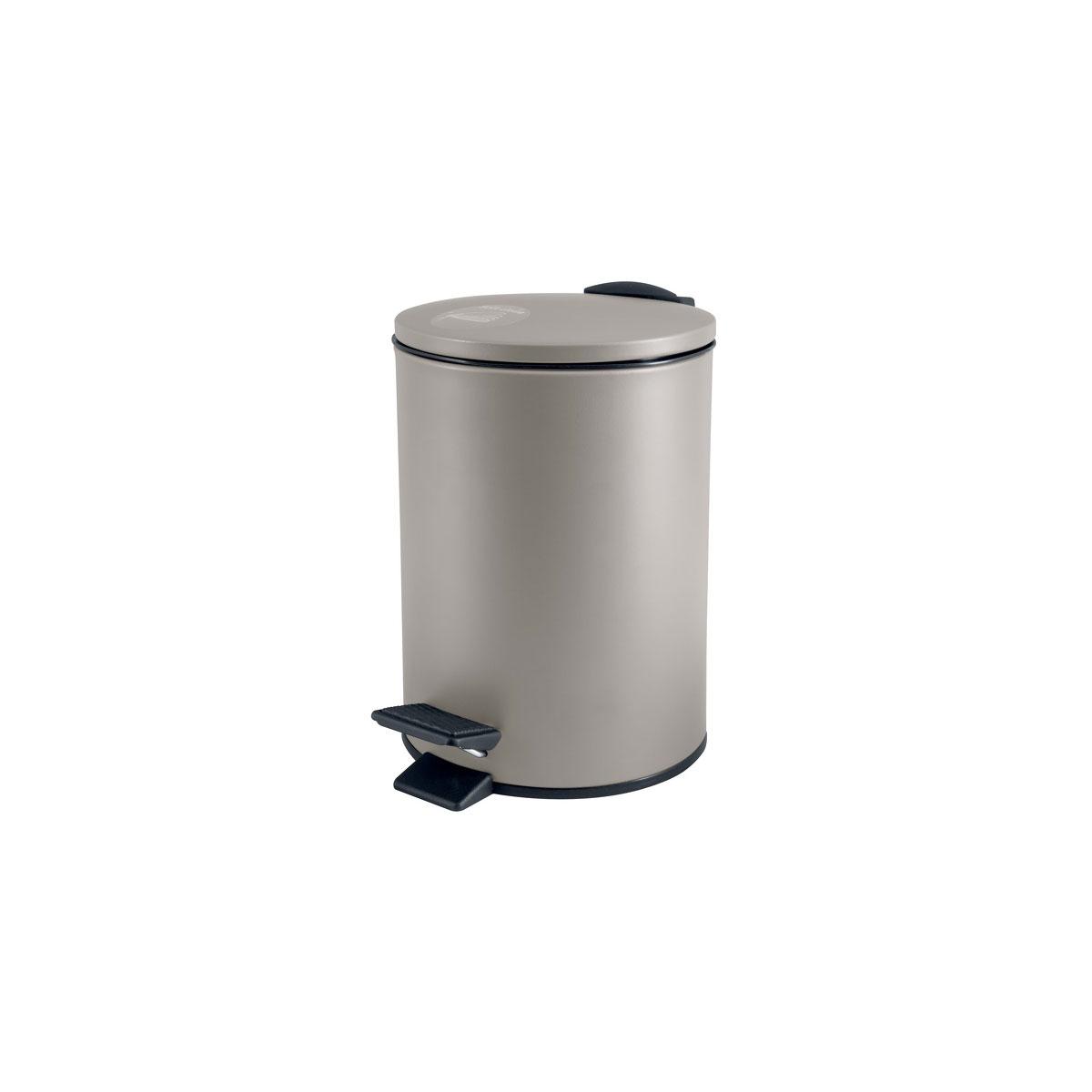 Treteimer ADELAR matt-taupe 3 L