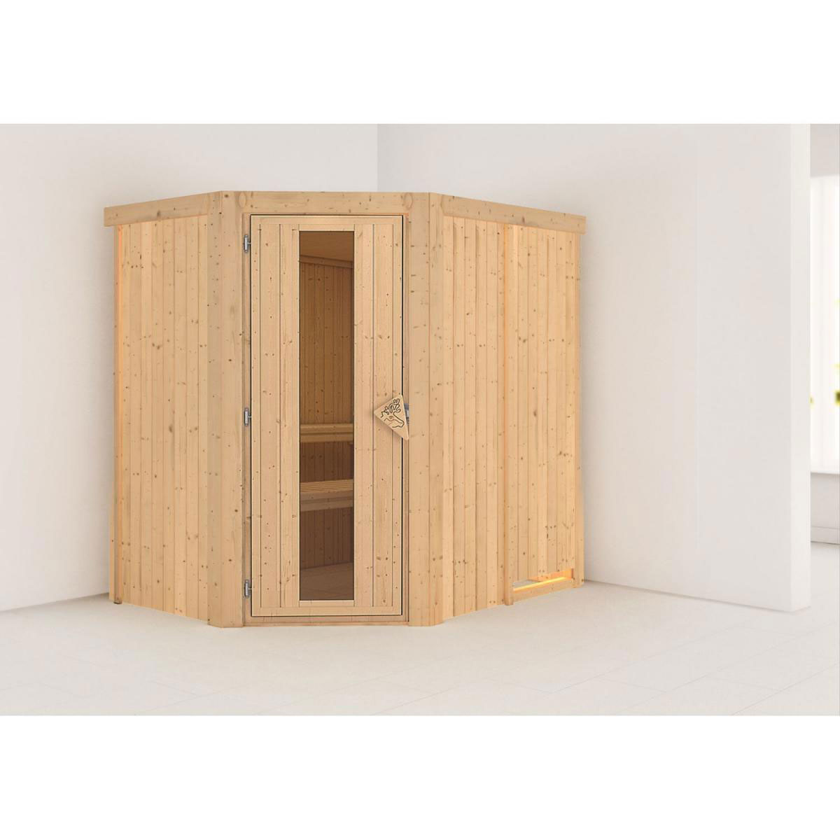 Karibu Carin Eckeinstieg ohne Ofen ohne Kranz Energiespartür Bild 1