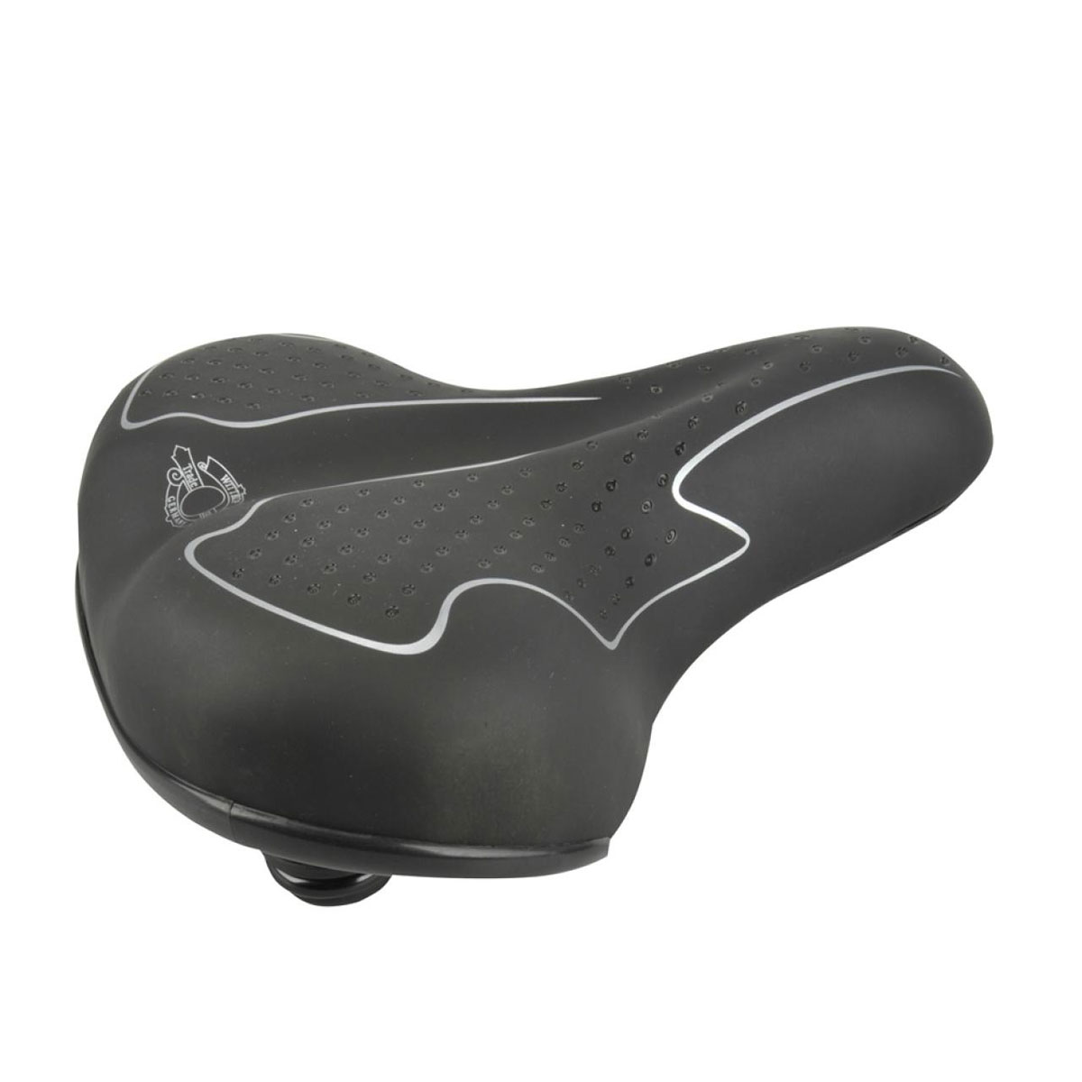 Fischer Bikes Sattel Touren/City Gel Elastomer schwarz