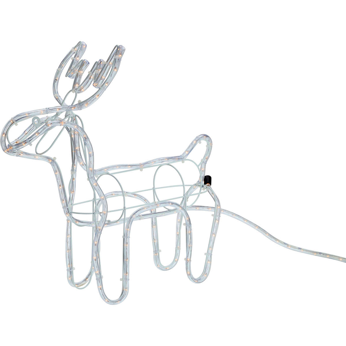 Schlauchbeleuchtung Rentier mit Schlitten