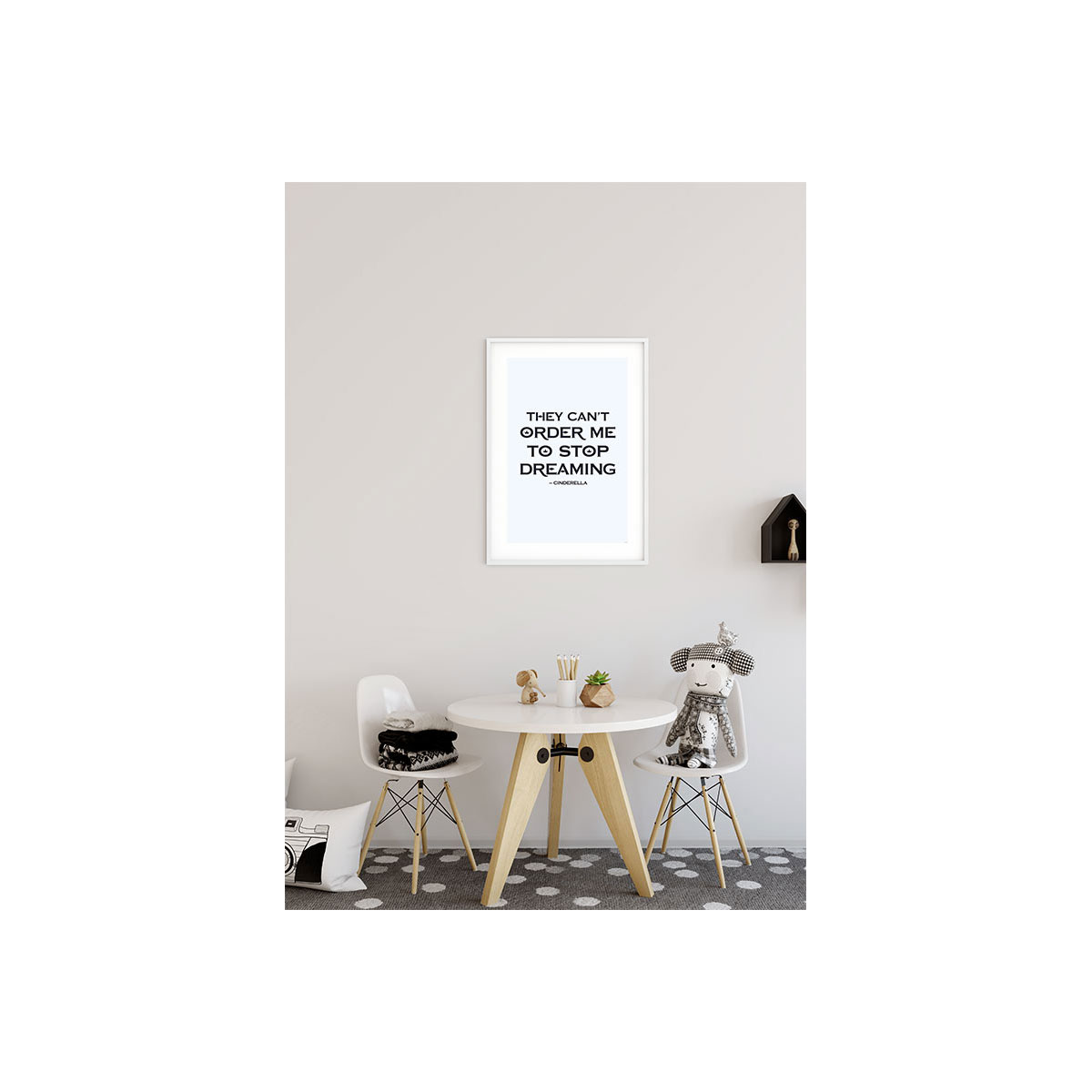 Komar  Wandbild Cinderella Quote 30x40 cm Bild 7
