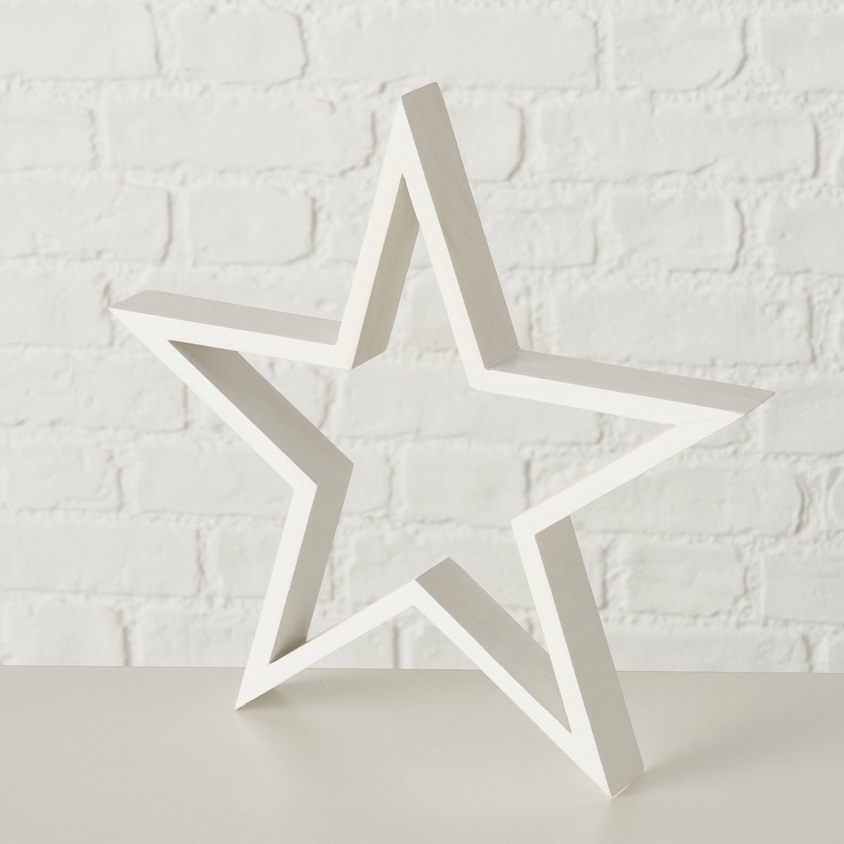 Dekoaufsteller Borna Stern 30 x 3 x 29 cm natur Holz sortiert Bild 7
