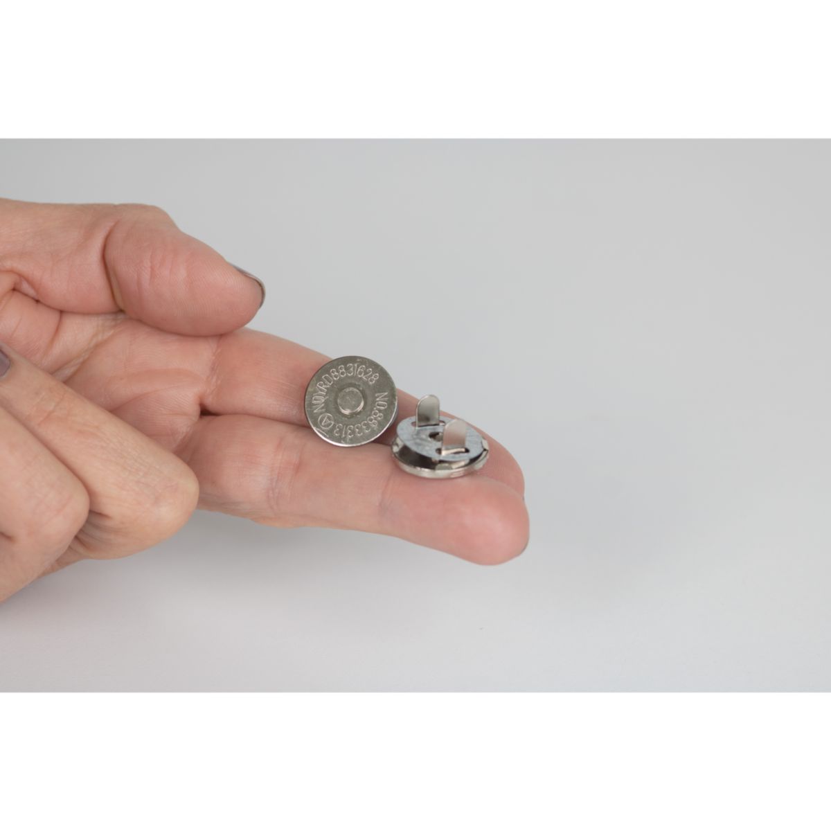 Suki Magnetverschluss Neodym Ø 18 mm, silber Bild 6