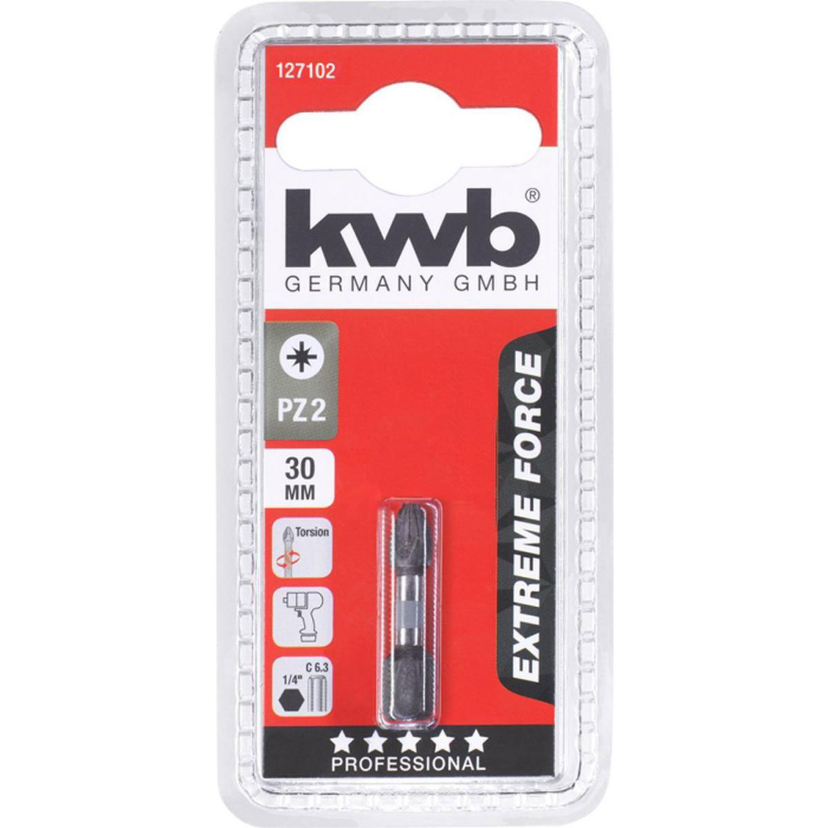 kwb  Bit Extreme Force 30 mm PZ 2 Bild 2