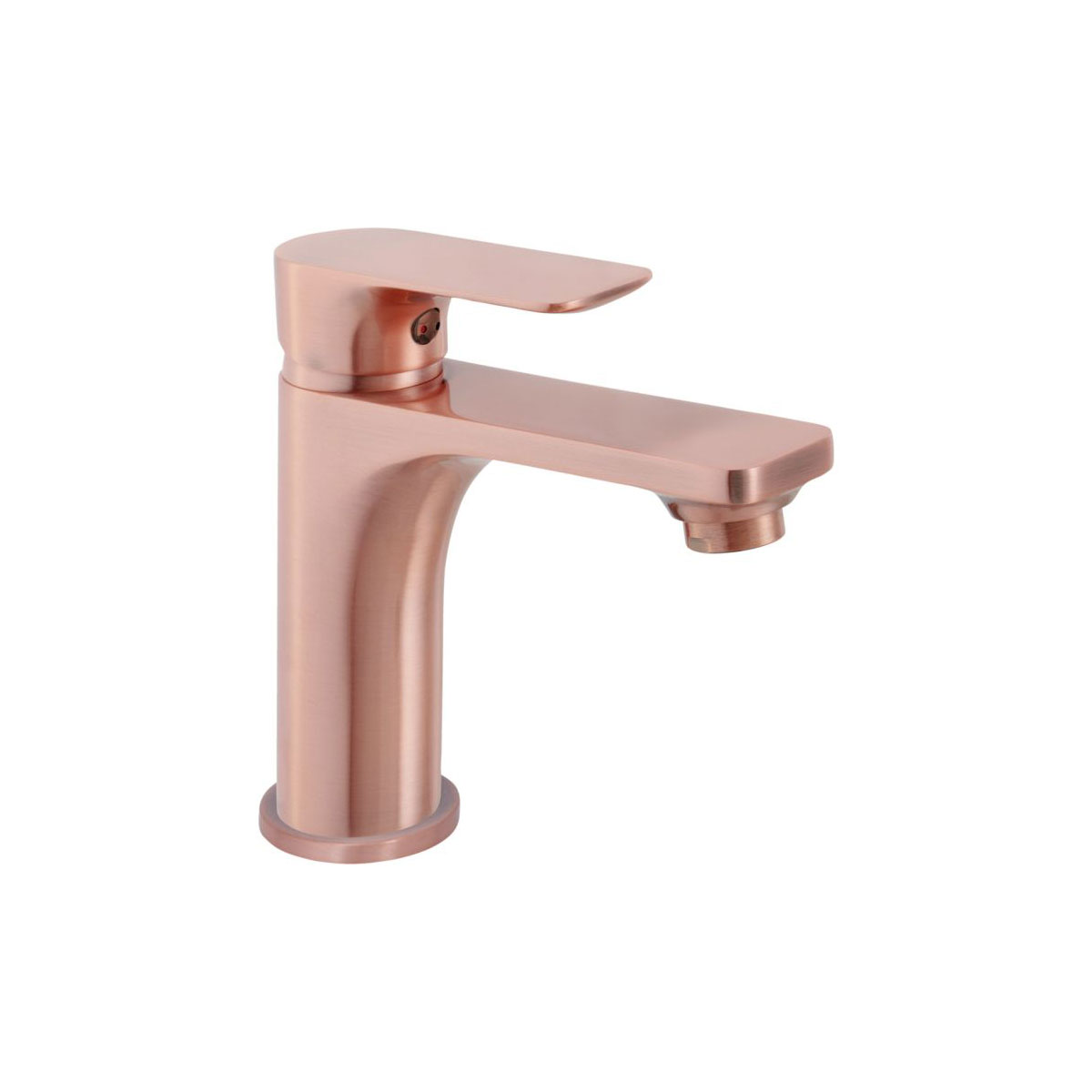 Cornat Waschtischarmatur-Set Edition Color, EHM, HD, Druck-Ablauf, kupferfarben, rund