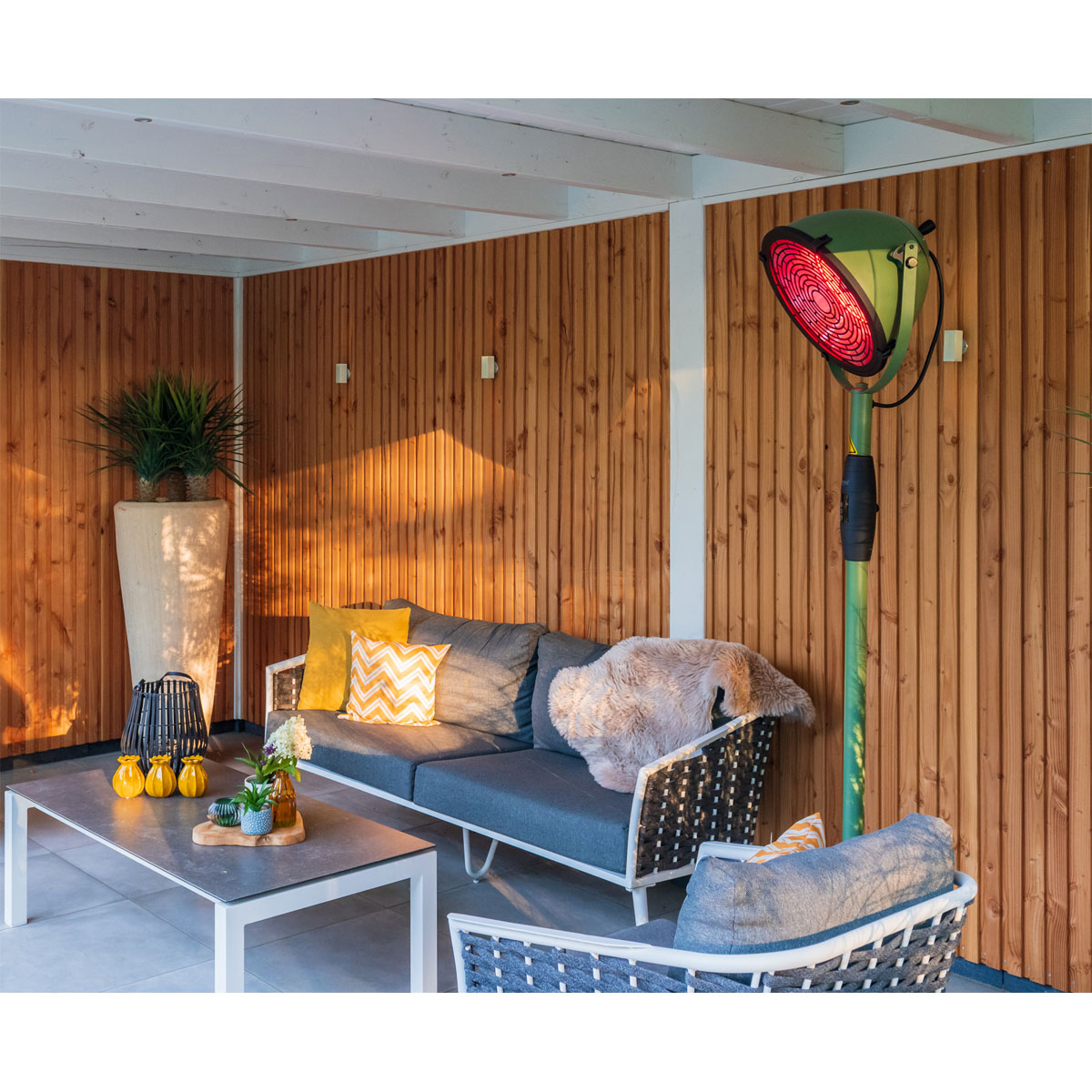 SUNRED Smart Heater IndusUltra Jade Green 2.100 Standing Bild 9