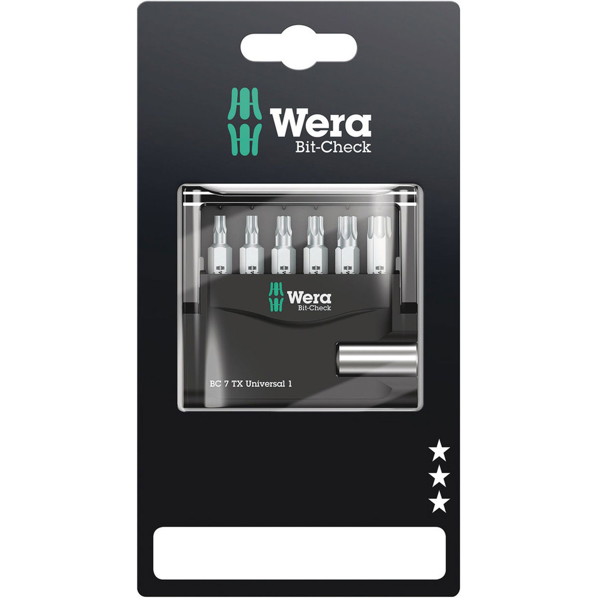 Wera Bit-Set Torx 7-teilig