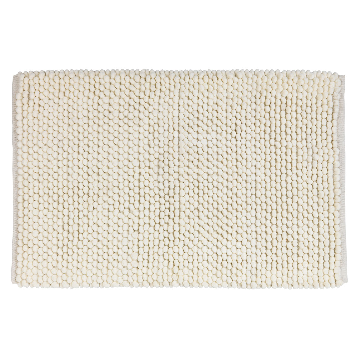 Wenko  Badteppich Urdu Ecru 60 x 90 cm Mit Melagne-Effekt Bild 1