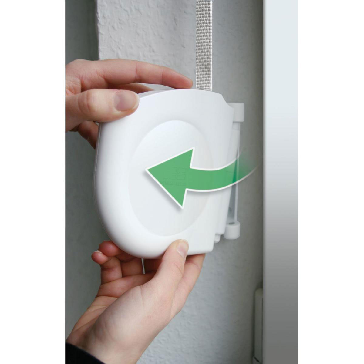 Schellenberg Design-Aufschraubwickler Mini weiß Bild 3