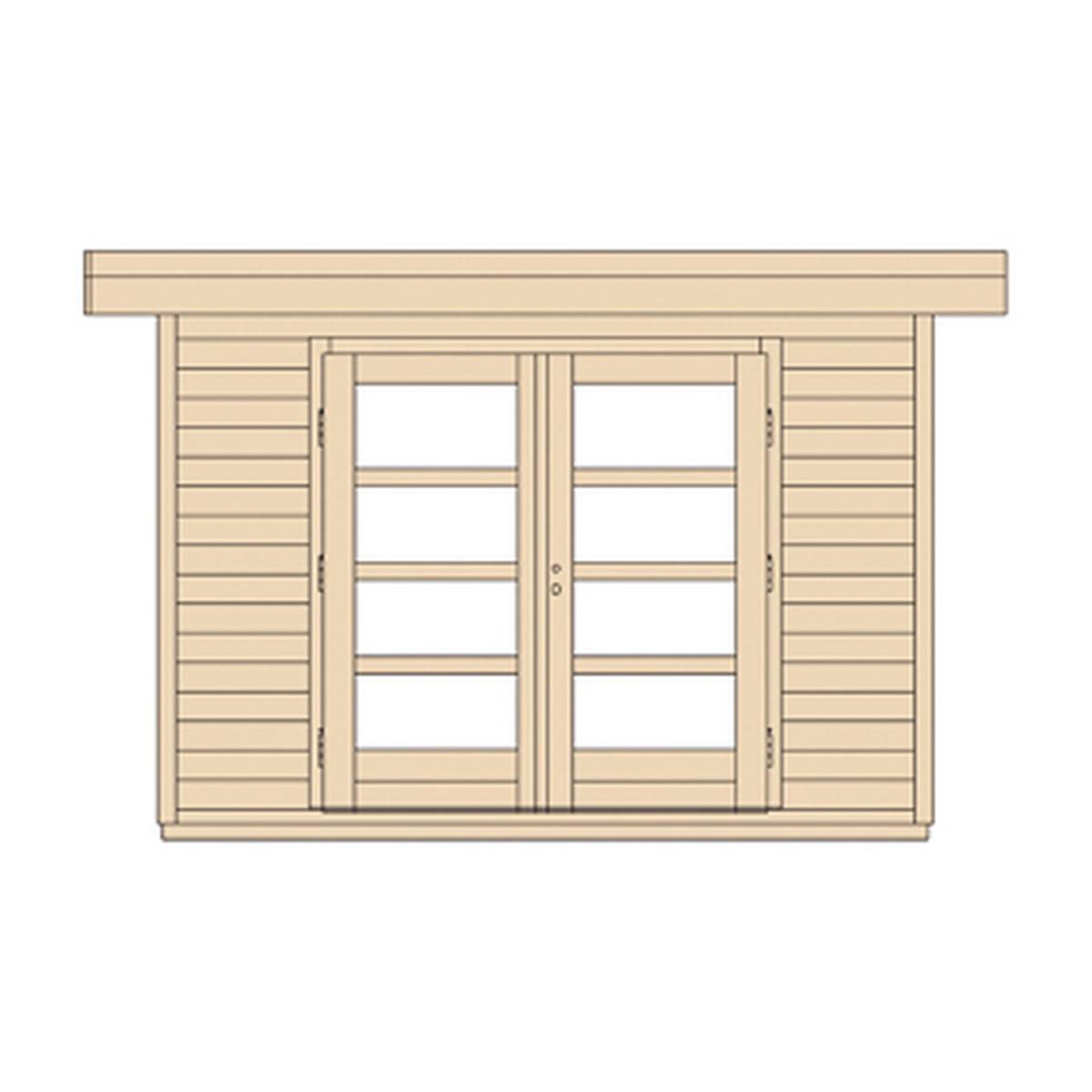 Weka Designhaus 126 Größe 3 natur Bild 3