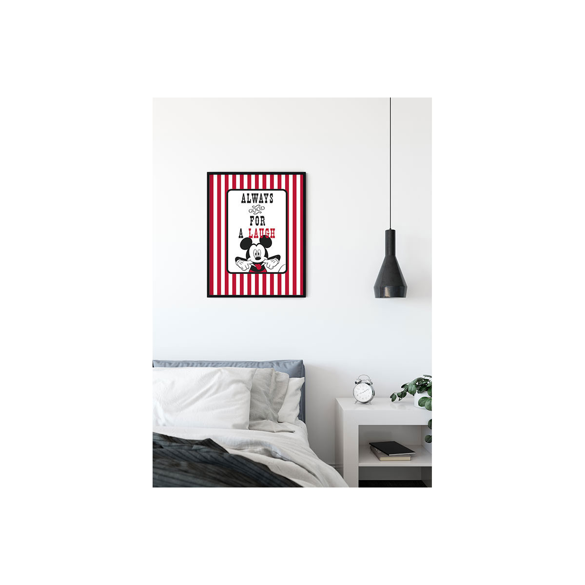 Komar  Wandbild Mickey Mouse Laugh 50x70 cm Bild 3
