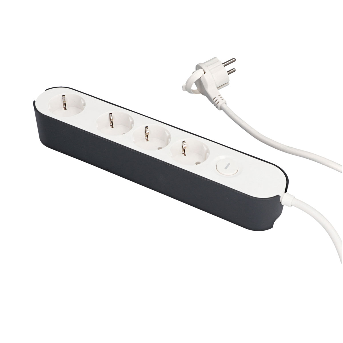 Steckdosenleiste GREENLINE weiß/anthrazit Bild 2