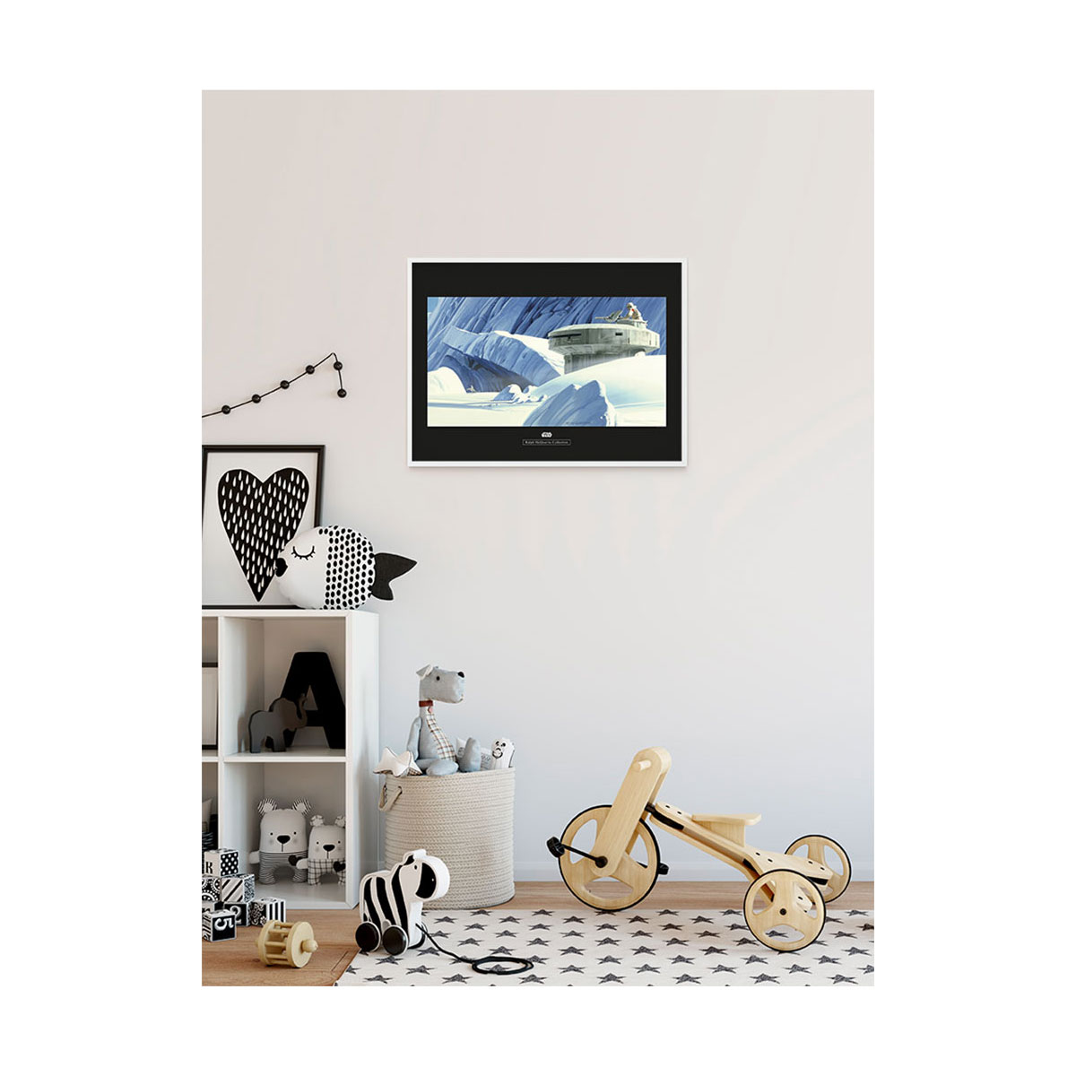 Komar  Wandbild Star Wars Classic Hoth Echo Base 50x40 cm Bild 3