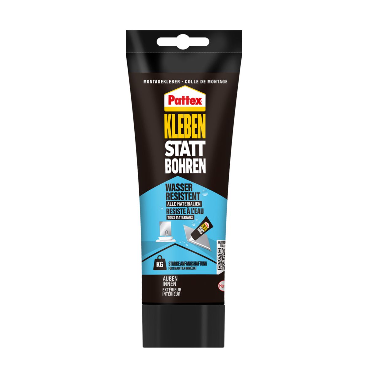 Pattex Montagekleber Kleben statt Bohren wasserresistent 340 ml