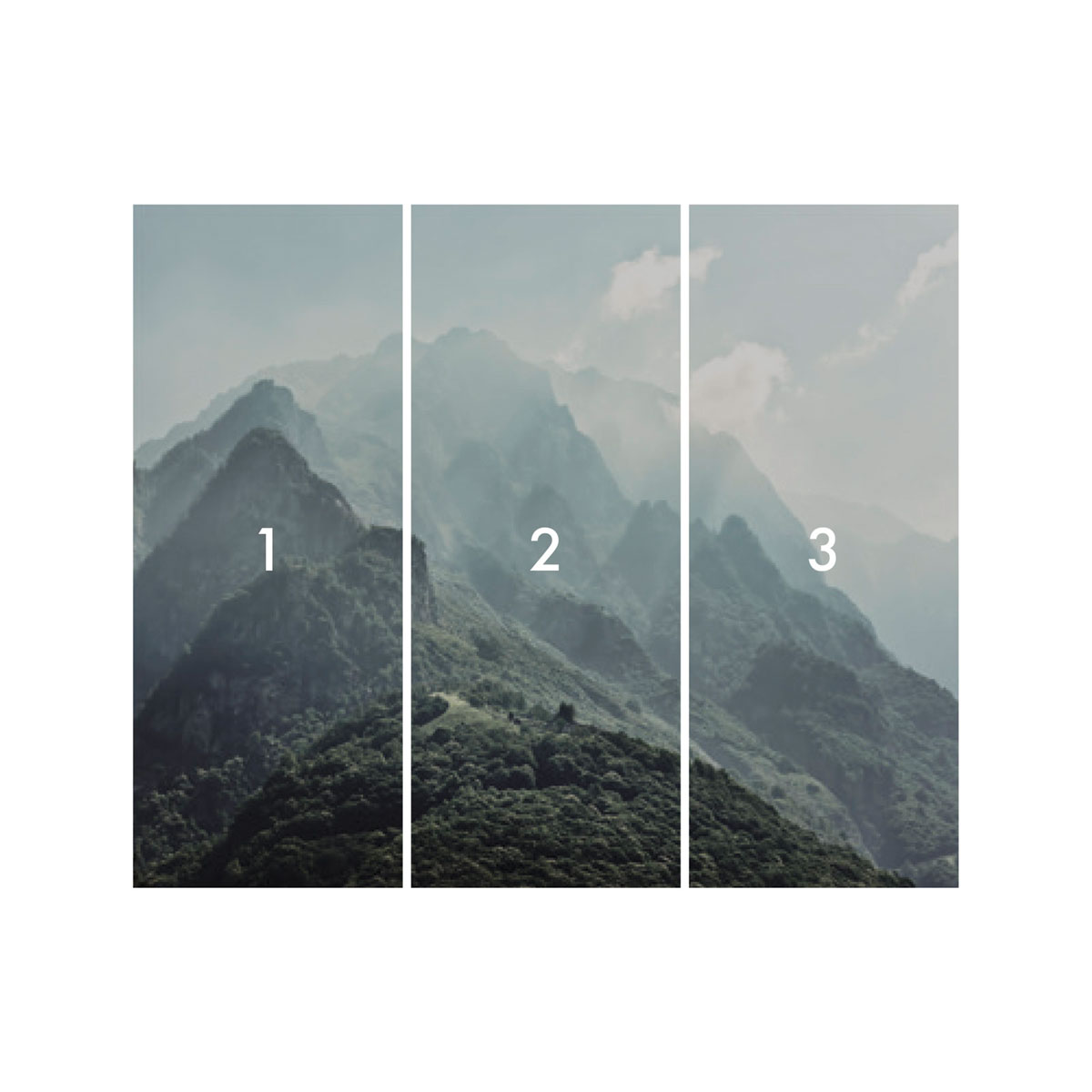 Komar  Vlies Fototapete The Summit 300x250 cm Bild 3