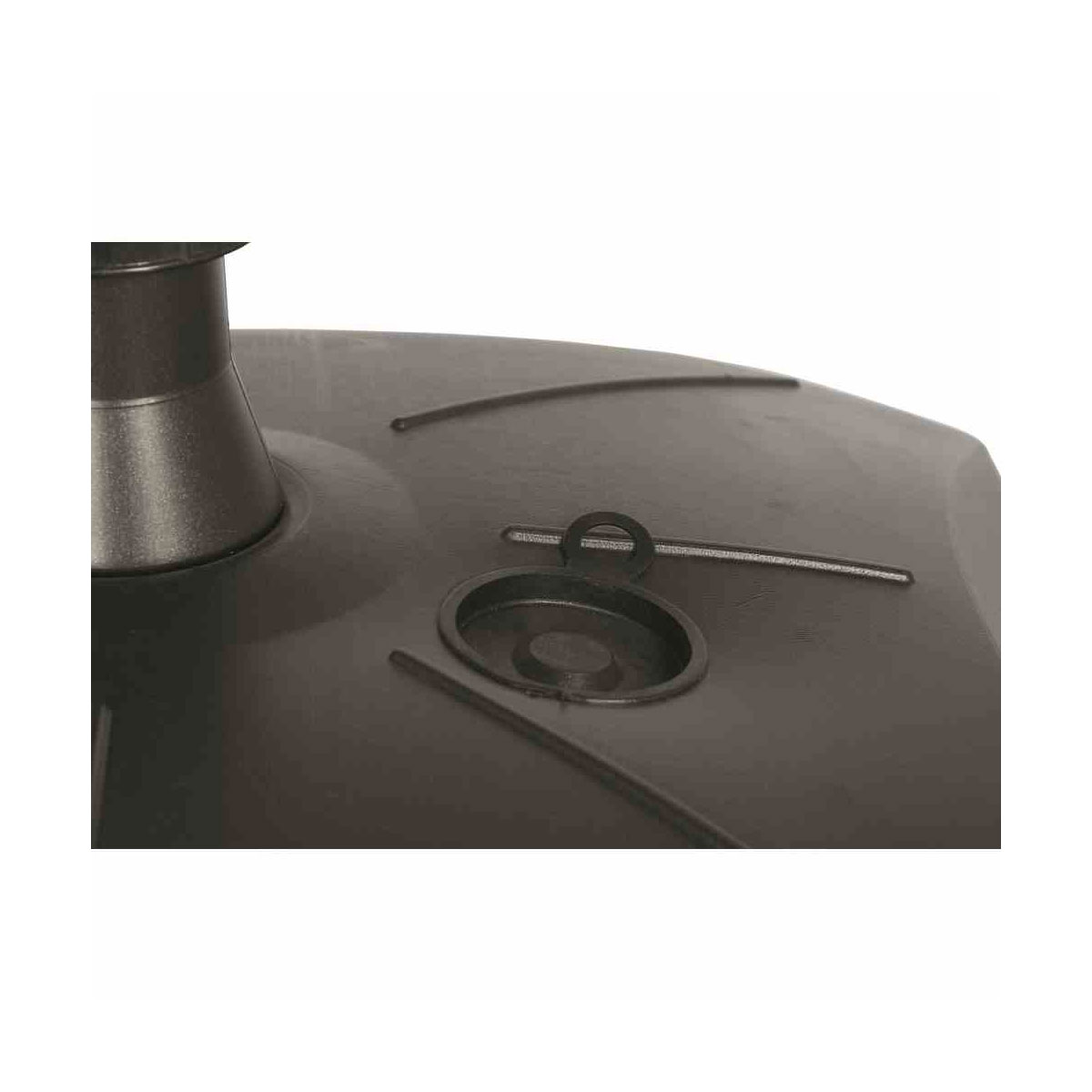 Landhaus-Schirmständer Kunststoff 50 L anthrazit Bild 4