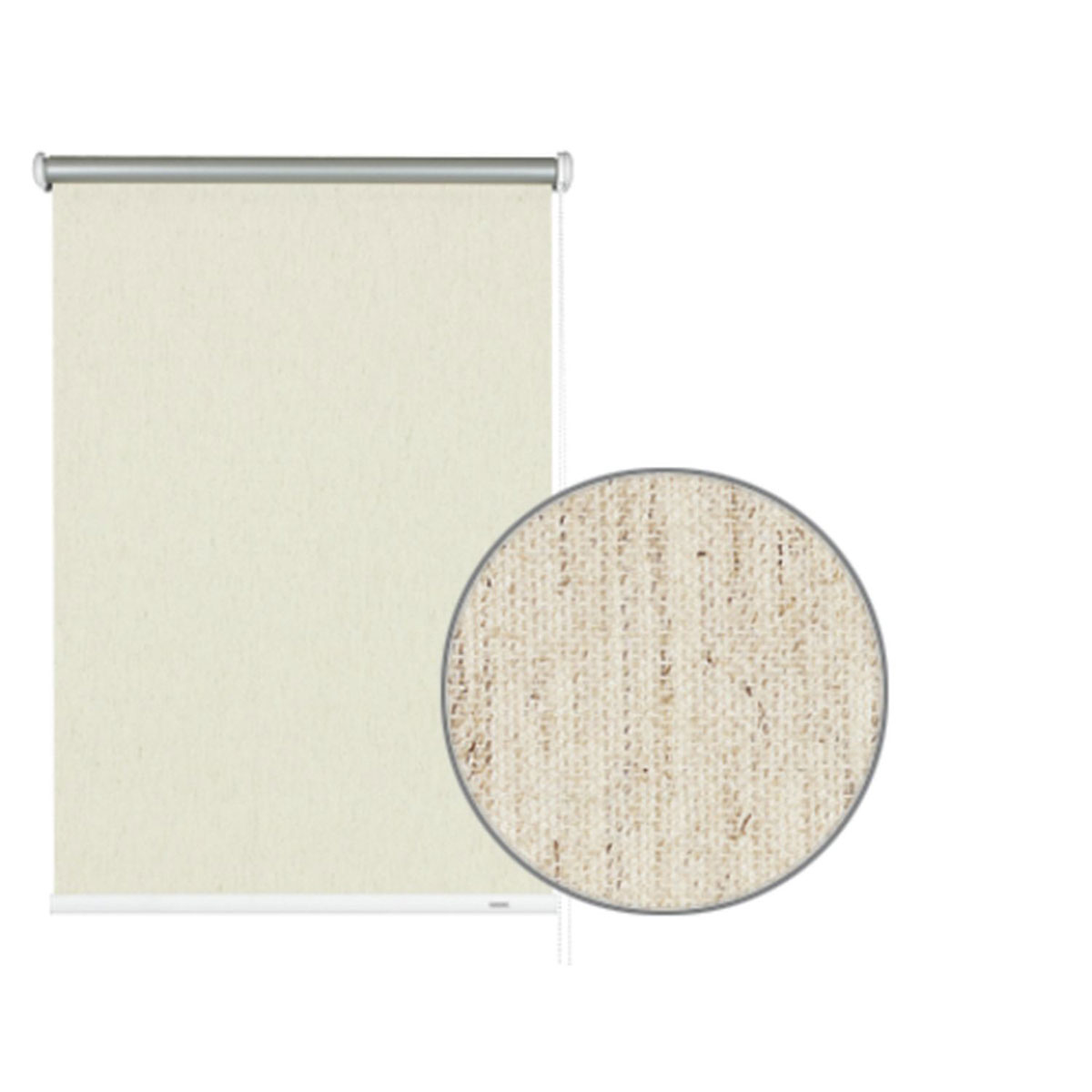 Gardinia Seitenzugrollo Thermo 92 x 180 cm Struktur natur
