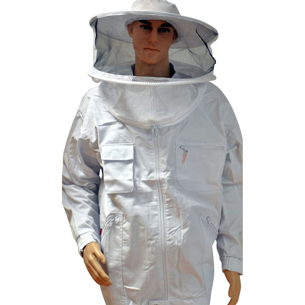 Bienenreich Imkerjacke mit Hut S weiß