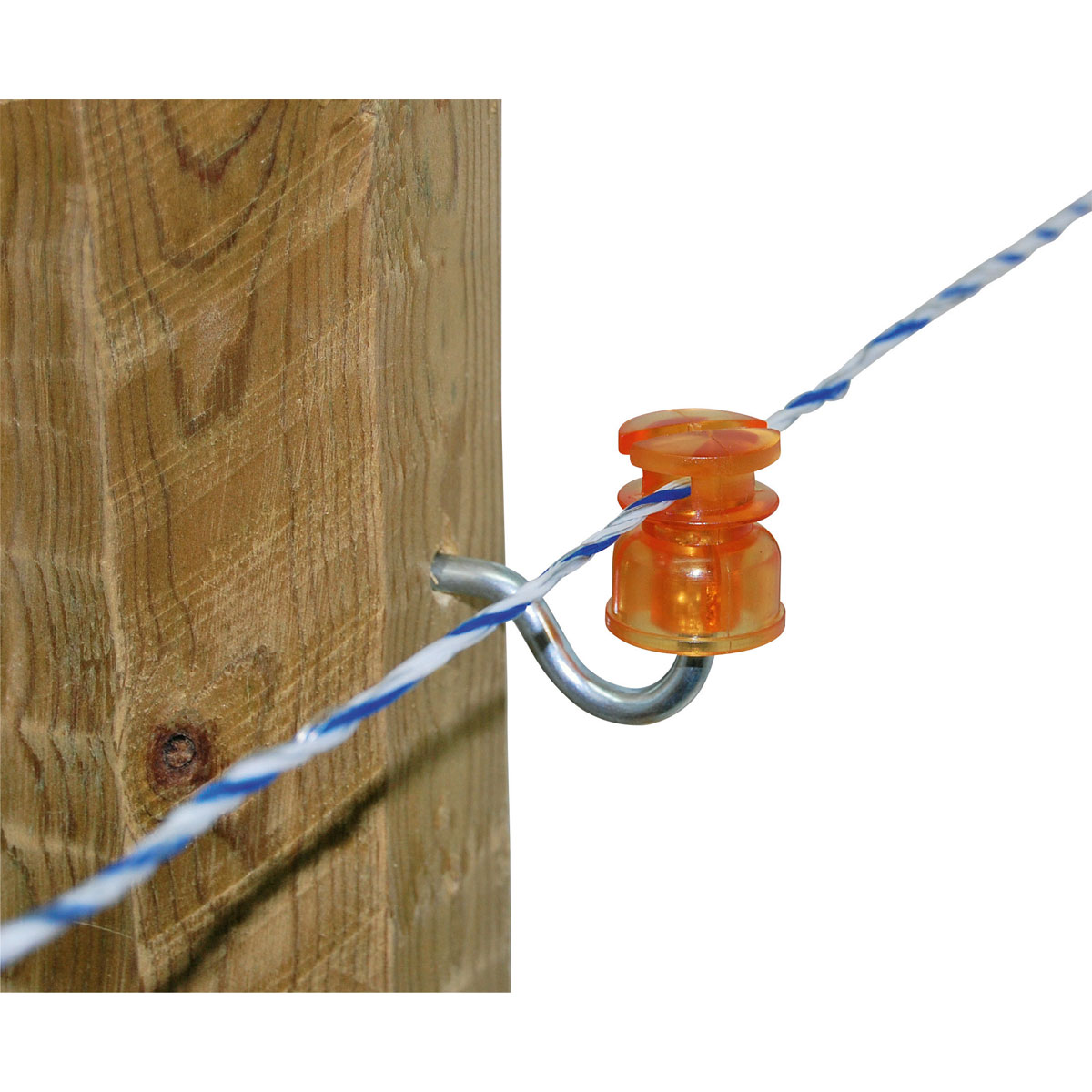 Schlitzisolator Durchmesser 6 mm orange Bild 2