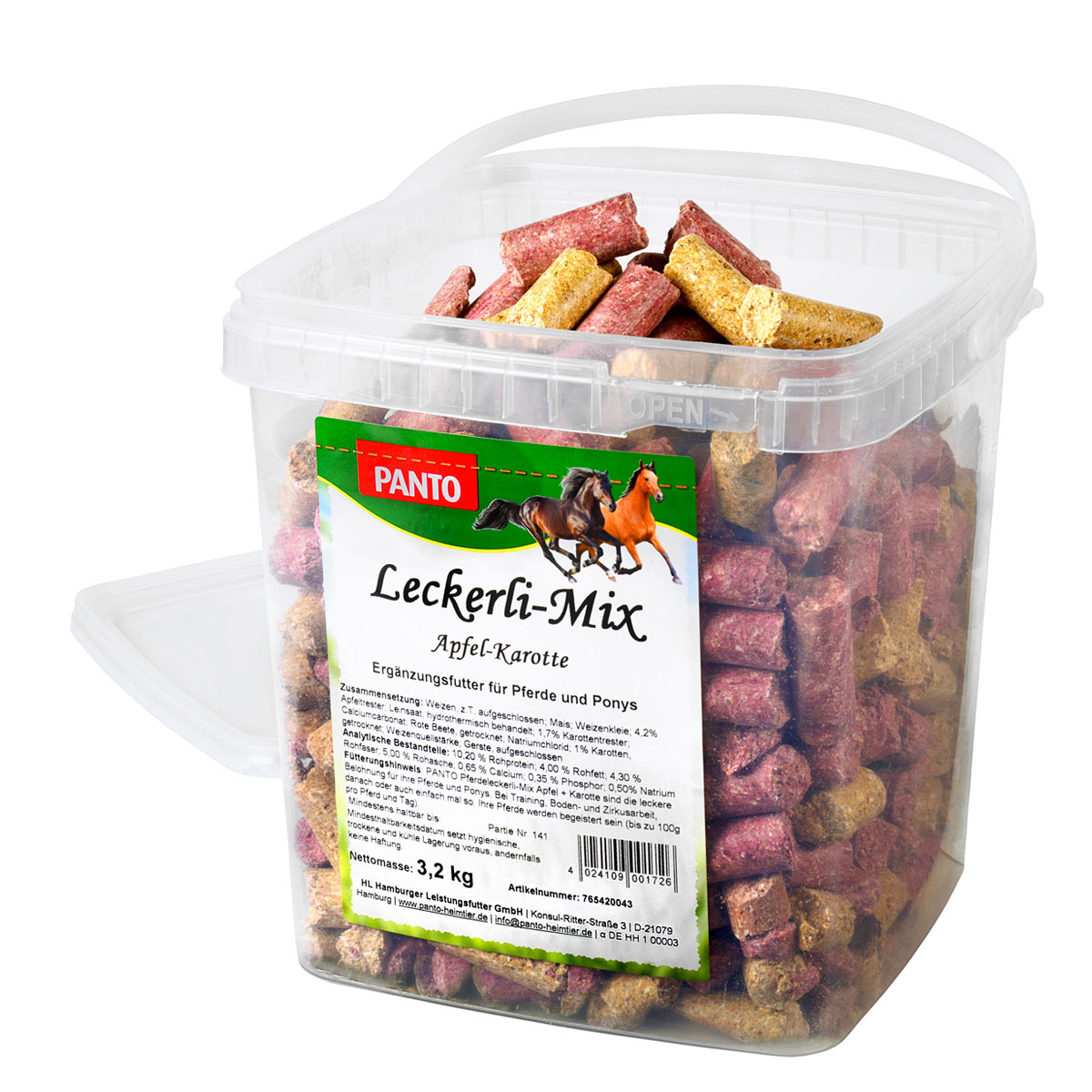 Pferde-Leckerli Apfel und Karotte 3,2 kg