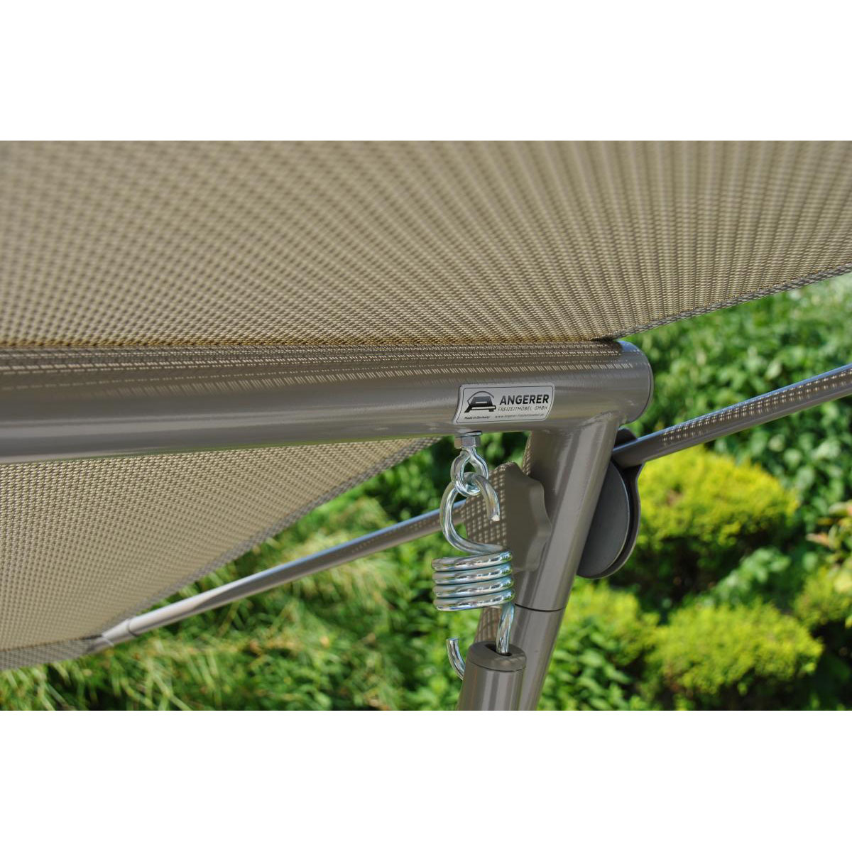 Angerer Freizeitmöbel GmbH Hollywoodschaukel 3-Sitzer Elegance Smart Olive Bild 3