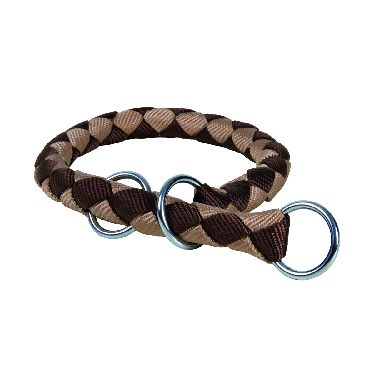 Trixie  Cavo Zug-Stopp-HB braun/beige S-M 35-41 cm