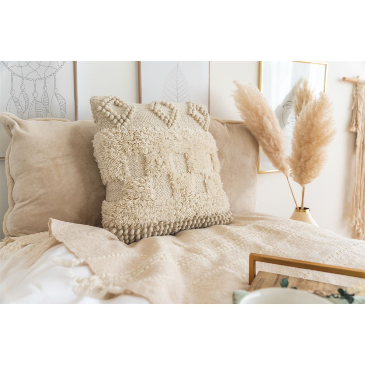 Kissen Bohist 125 Natural 45 x 45 cm Bild 2