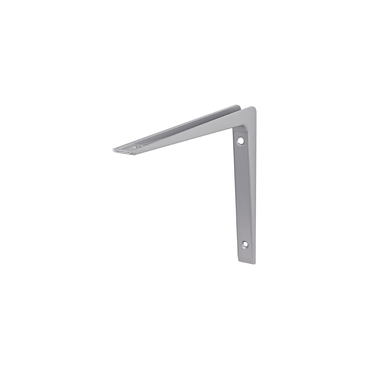 Dolle Metallkonsole Purist silber 25 x 20 cm