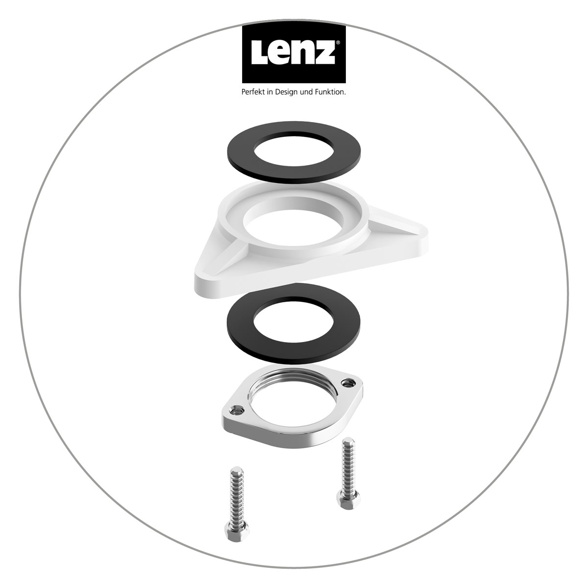 Lenz  Waschtischarmatur HOKU schwarz Bild 5