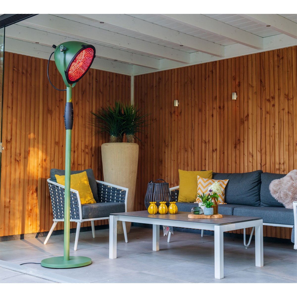 SUNRED Smart Heater IndusUltra Jade Green 2.100 Standing Bild 6