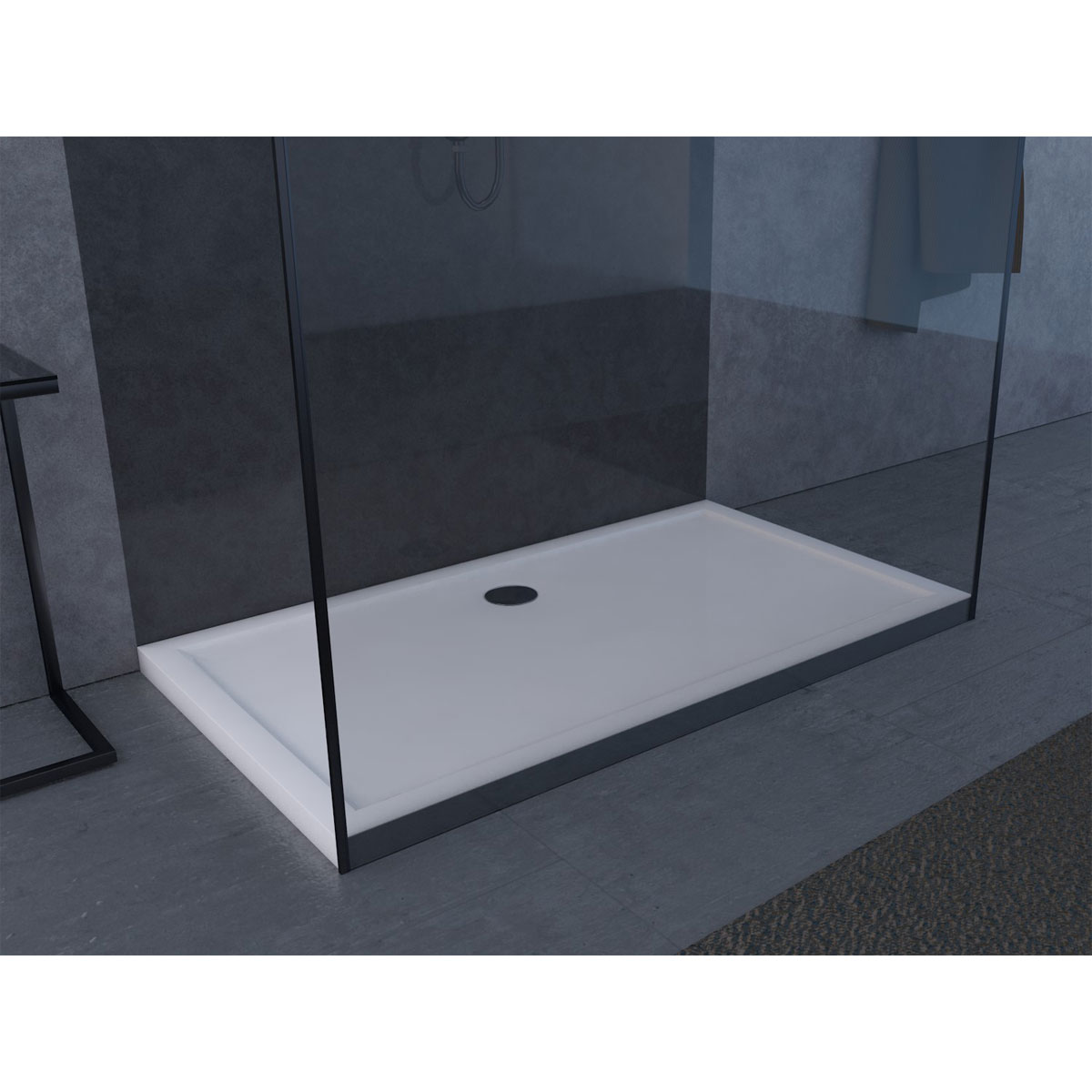 Aurlane Duschtasse Pure Acryl 140 x 80 cm Bild 5