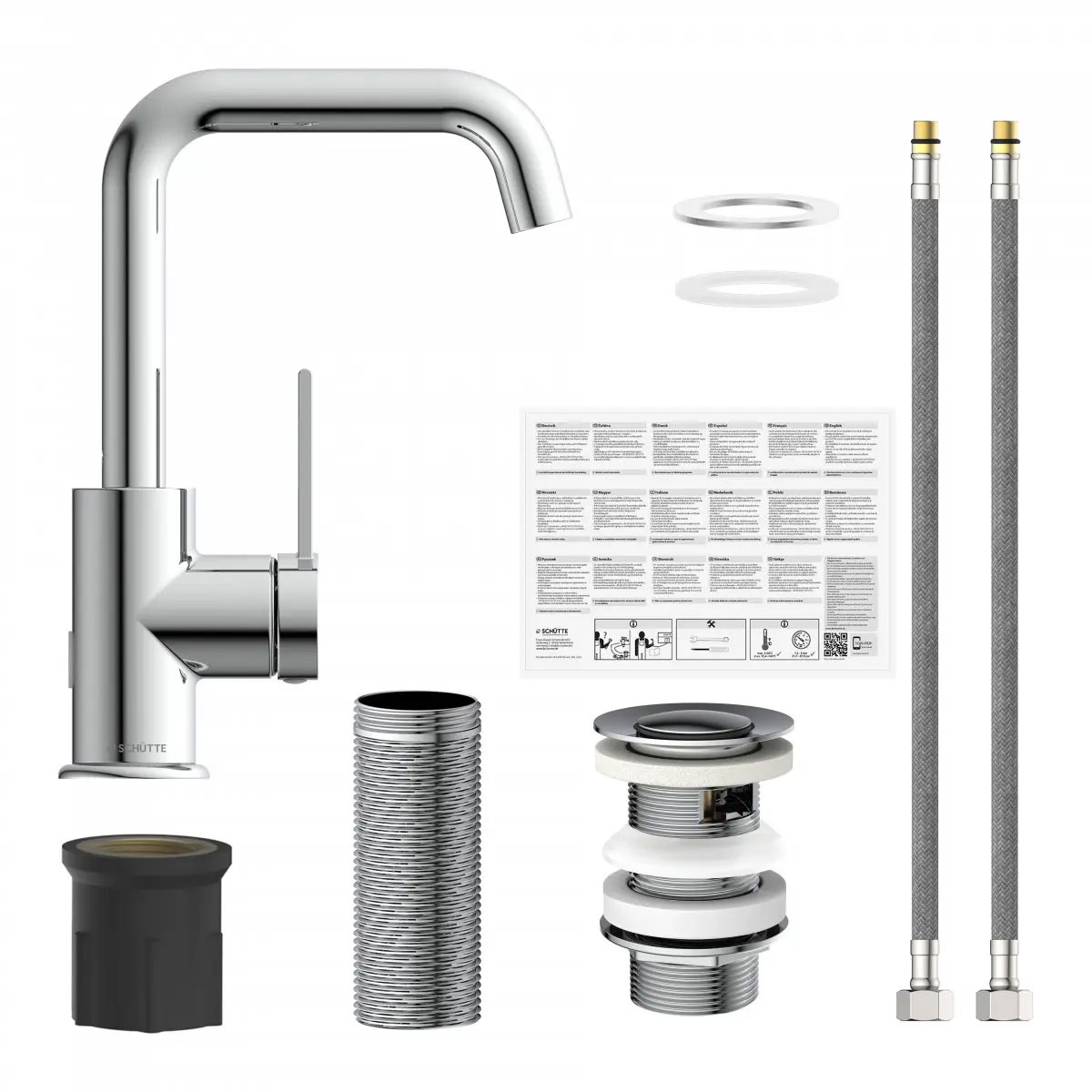 Waschtischarmatur Los Angeles, Farbe: Chrom, Cold-Start Bild 4