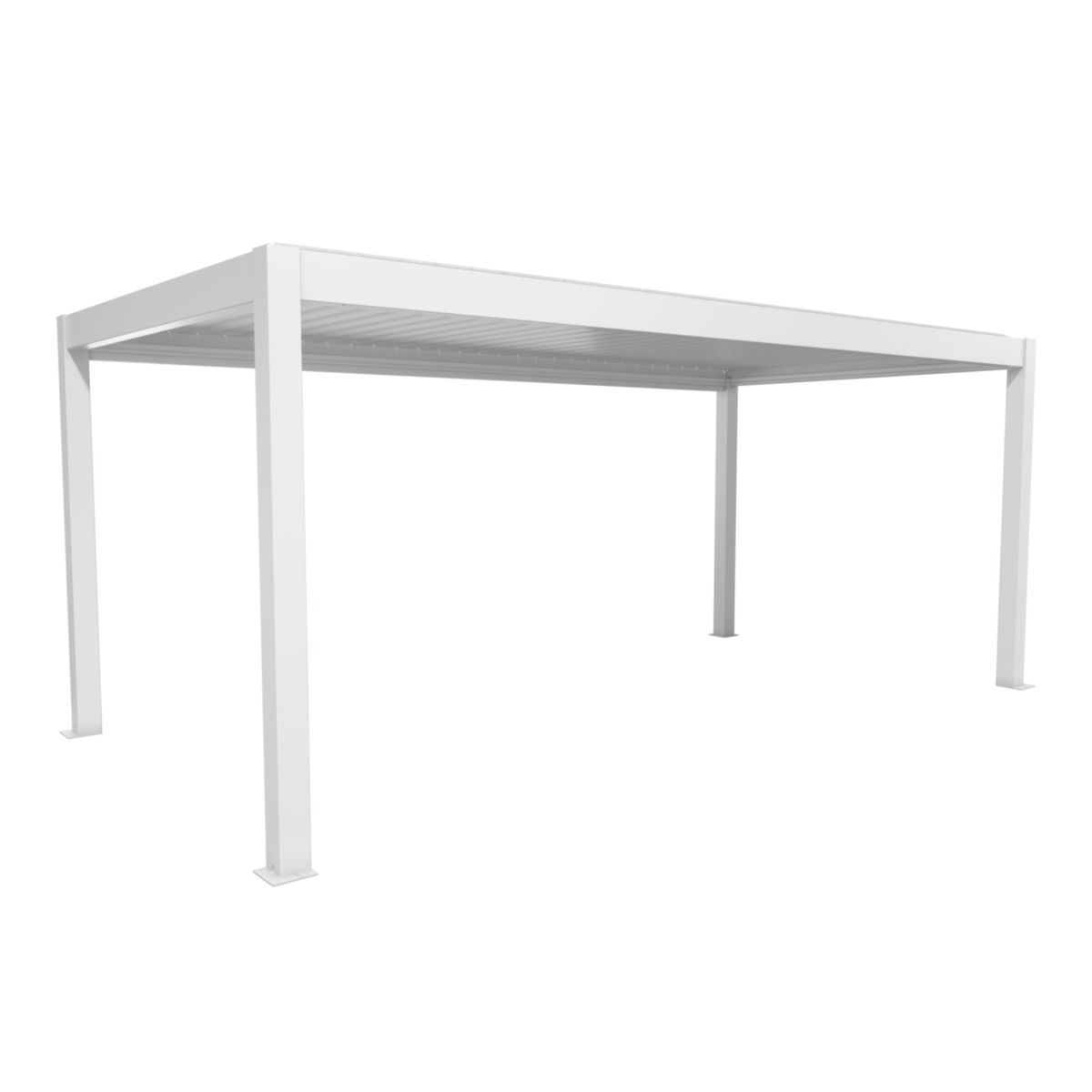 Biohort Pergola Gr. 6x3 weiss 608x 312x 264 cm