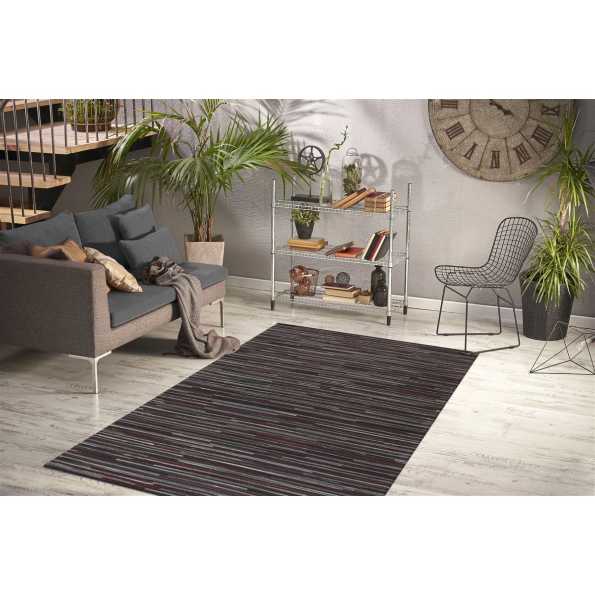 Wild 8023 Anthrazit 120cm x 180cm Bild 2