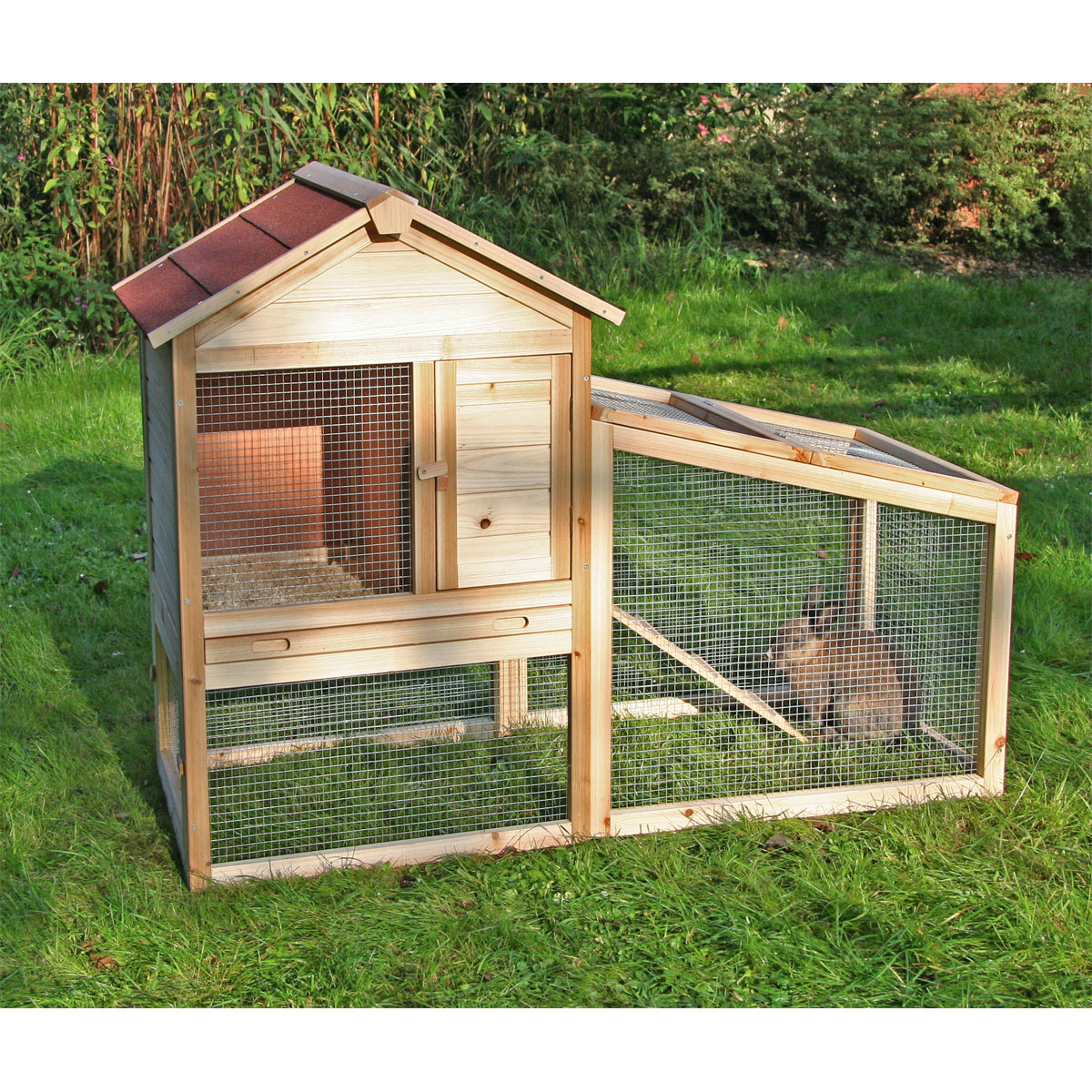 Kleintierstall Freetime 140 x 100 x 65 cm natur Bild 5