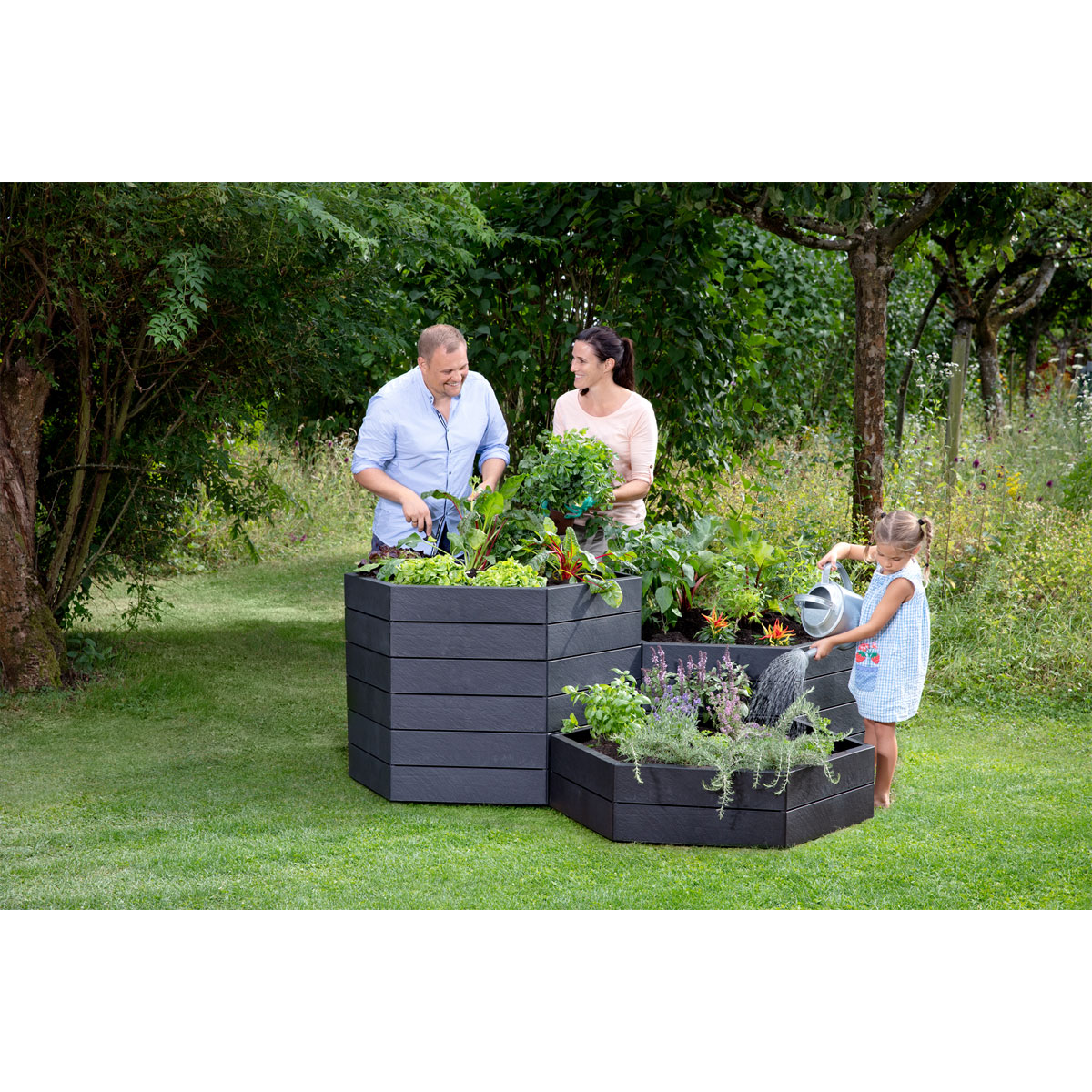 Garantia Hochbeet ERGO VARIO 1 Stone inkl FLORA Bild 7