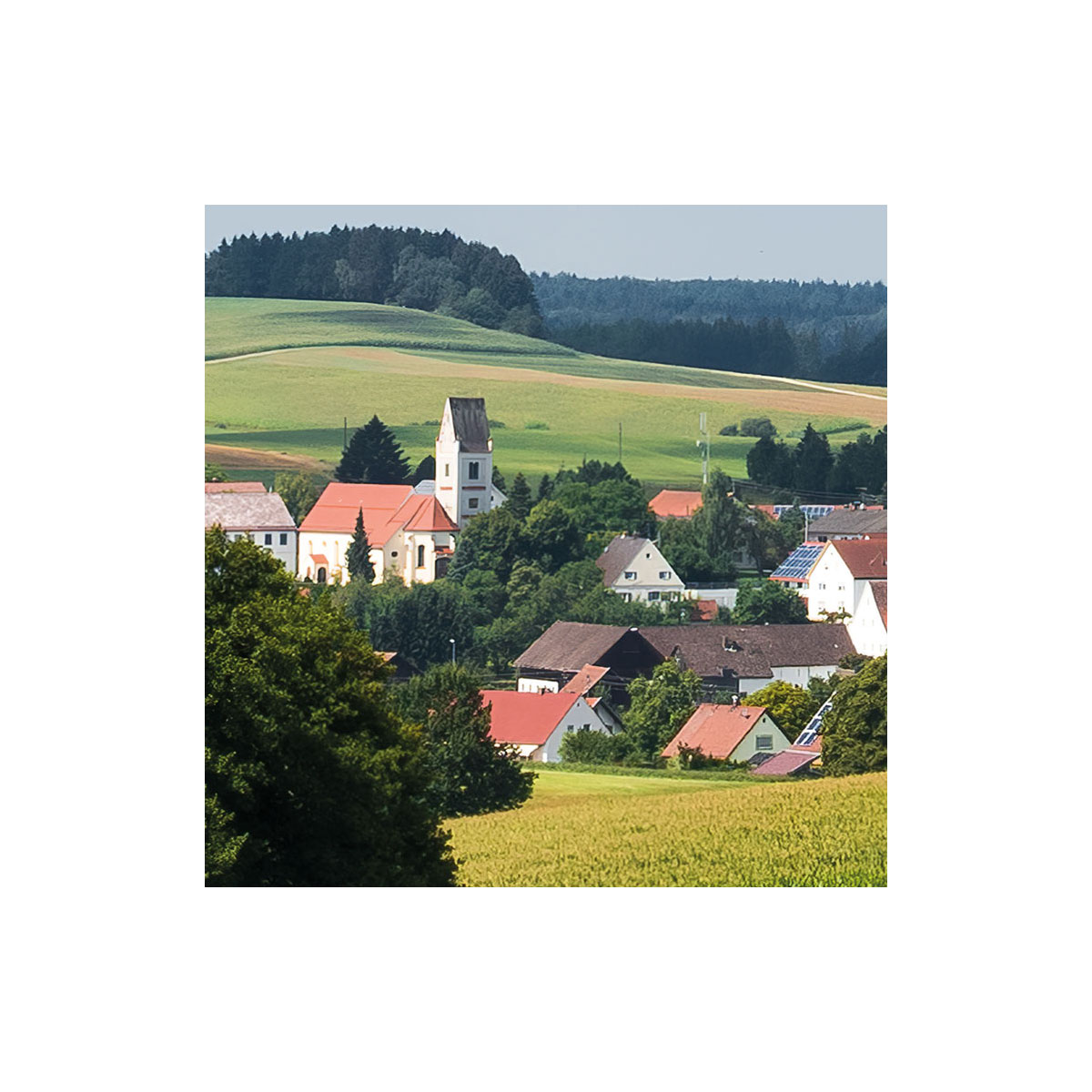 Komar  Vlies Fototapete Bayrische Idylle 350x280 cm Bild 3