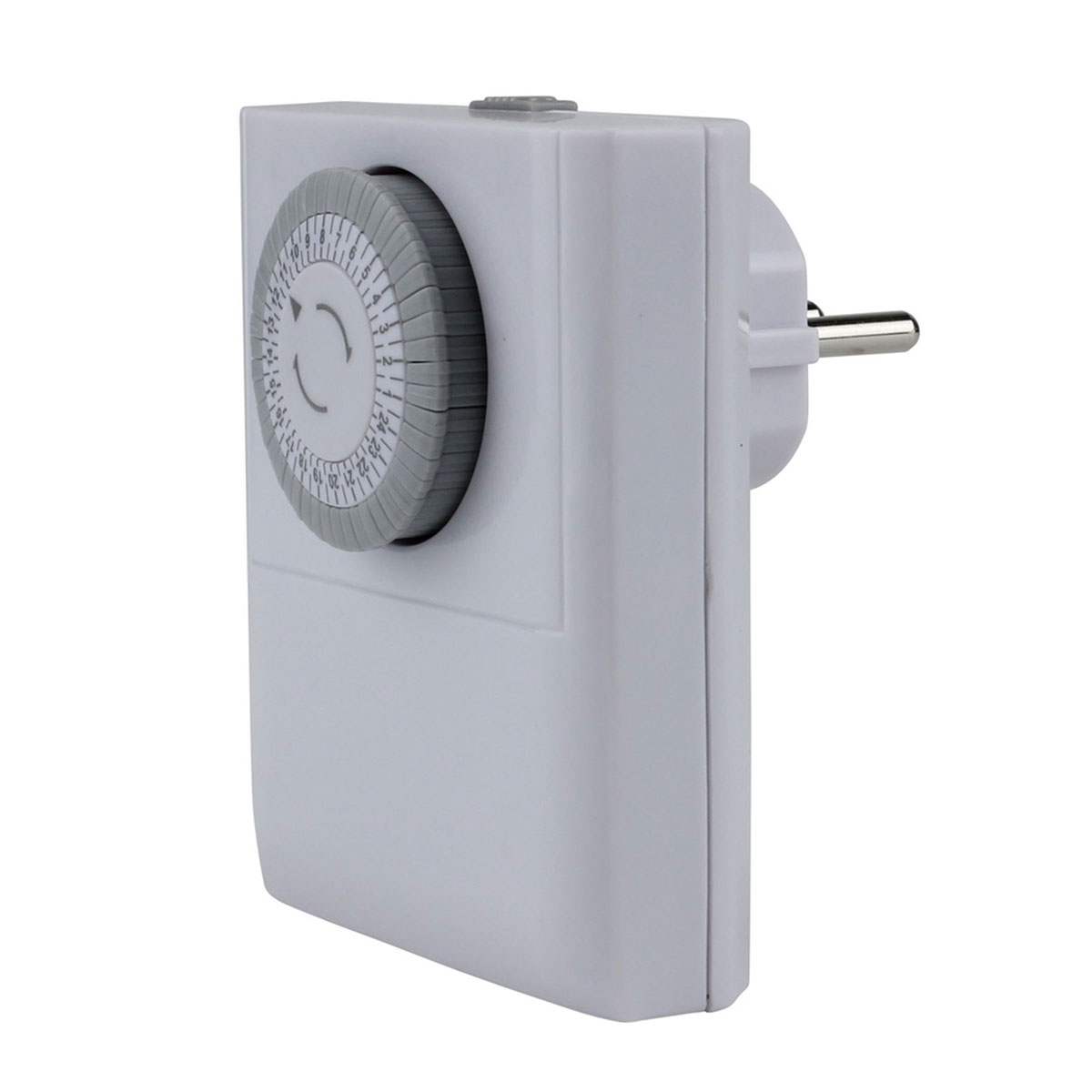 Unitec Tageszeitschaltuhr analog innen weiß