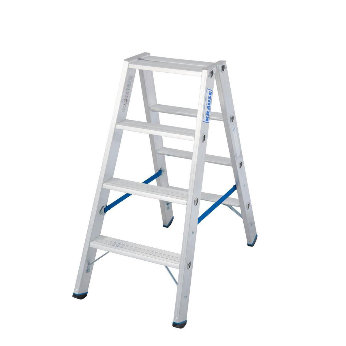 Krause Stufen-Doppelleiter Stabilo 2 x 4 Stufen Bild 1