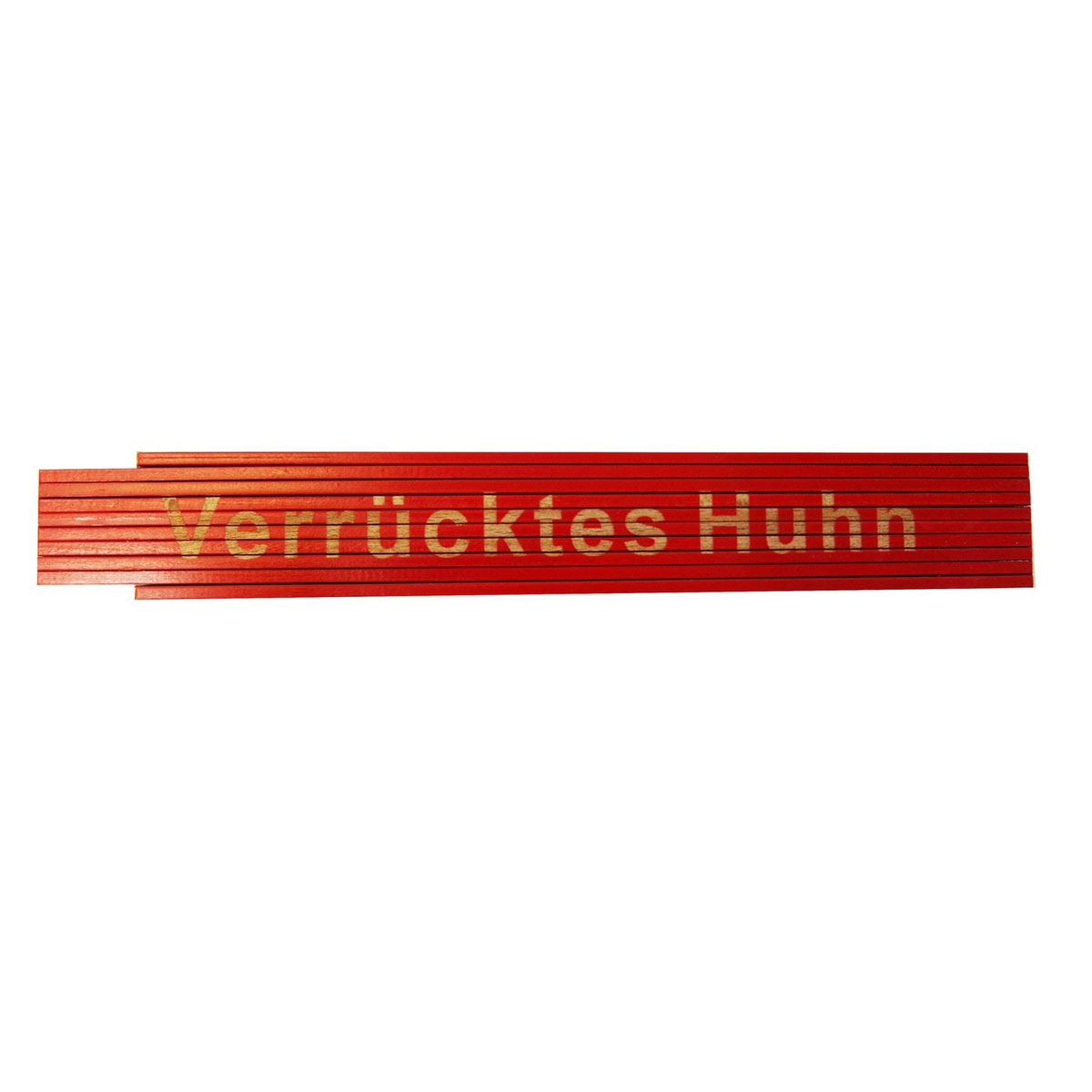 Meterstab Verrücktes Huhn 2m rot