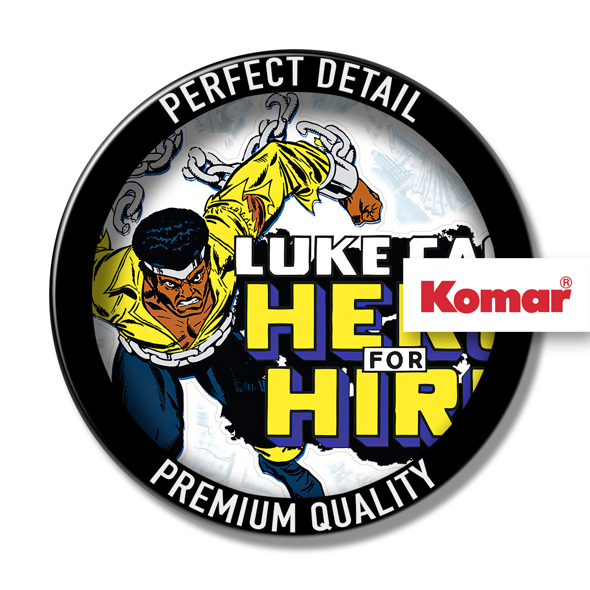 Komar  Wandtattoo Luke Cage Comic 50x70 cm Bild 3