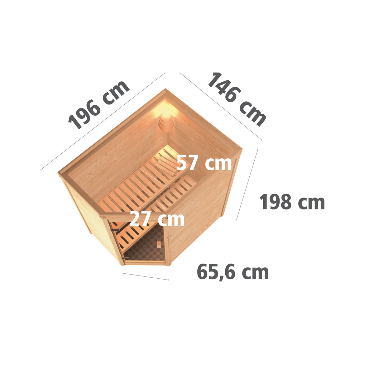 Karibu Sauna Svea Bild 2