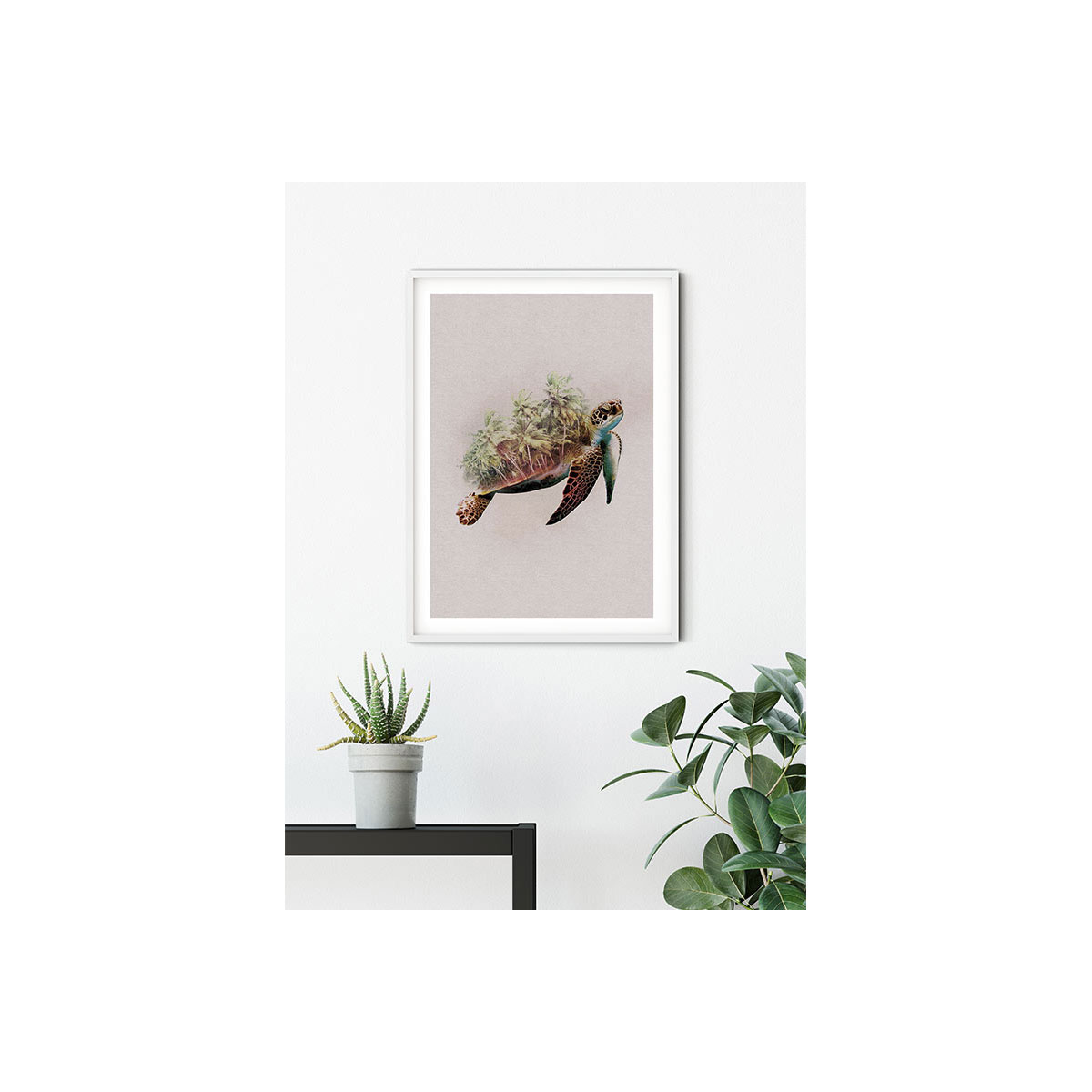 Komar  Wandbild Animals Paradise Turtle 30x40 cm Bild 3