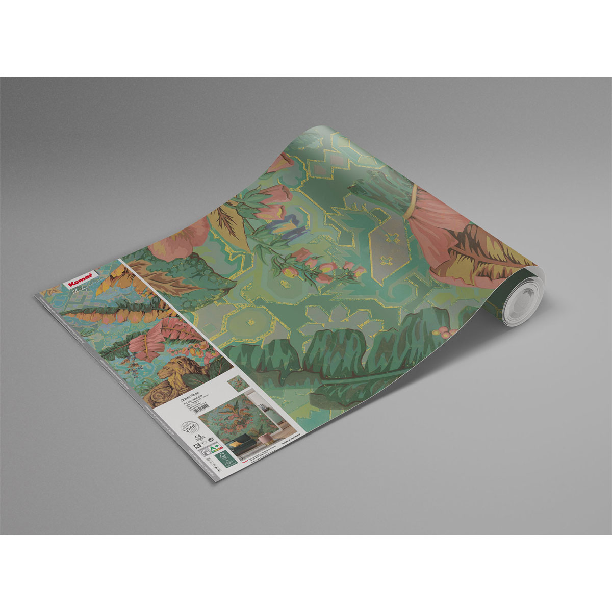 Komar  Vlies Fototapete Orient Rosé 200x270 cm Bild 4